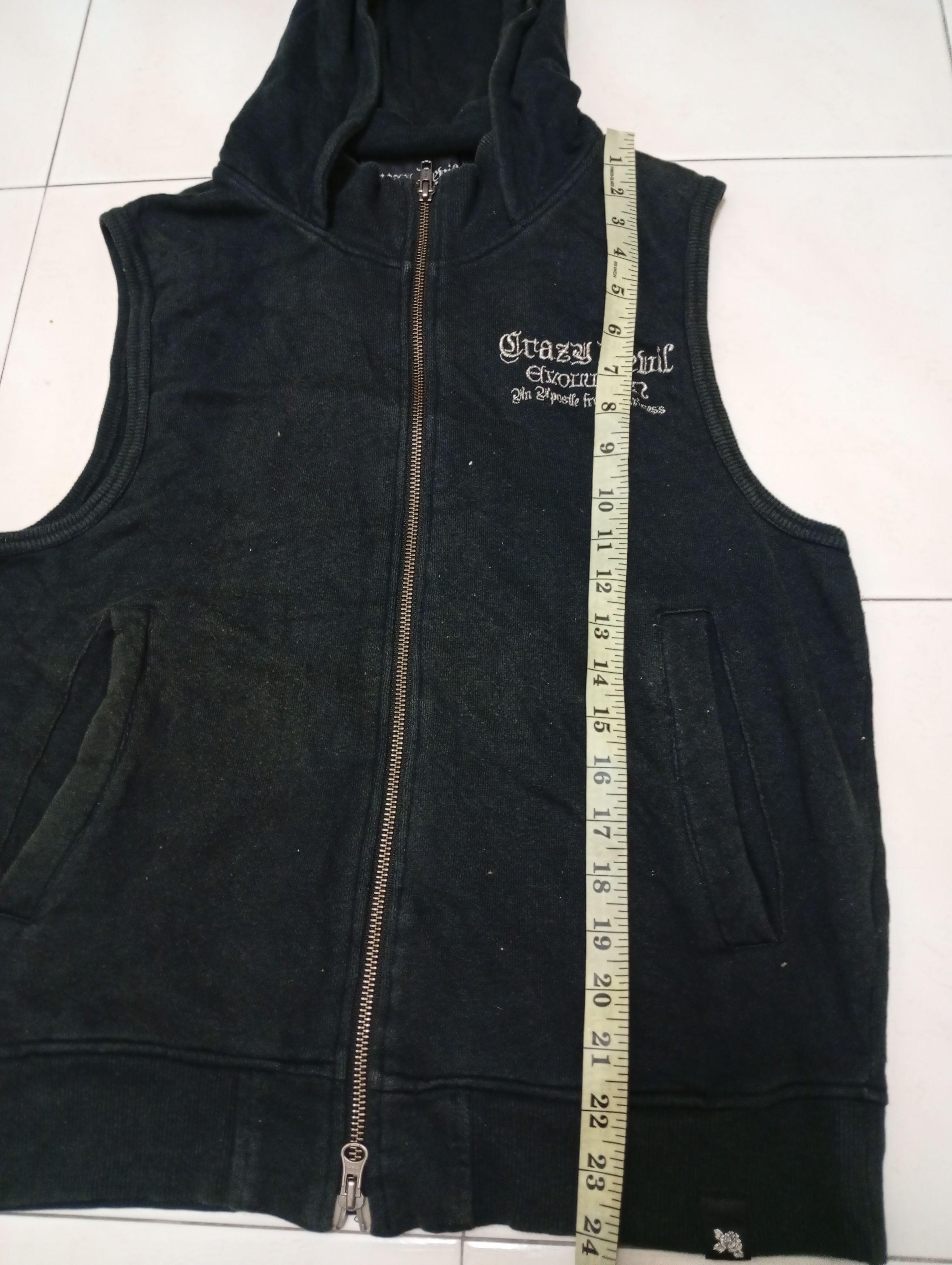 Punk and Yo × Vintage Hoodie X crazy Devil X vest Size US M / EU 48-50 / 2 - 3 Thumbnail