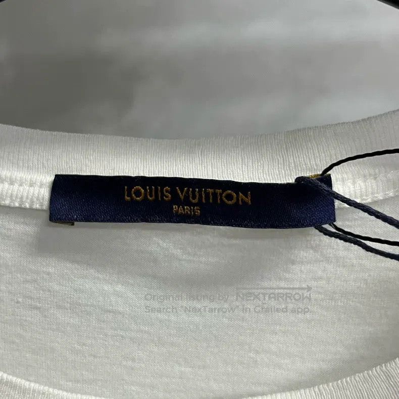 Louis Vuitton Louis Vuitton Classic White Printed Crew Neck Short Sleeve Size US L / EU 52-54 / 3 - 2 Thumbnail