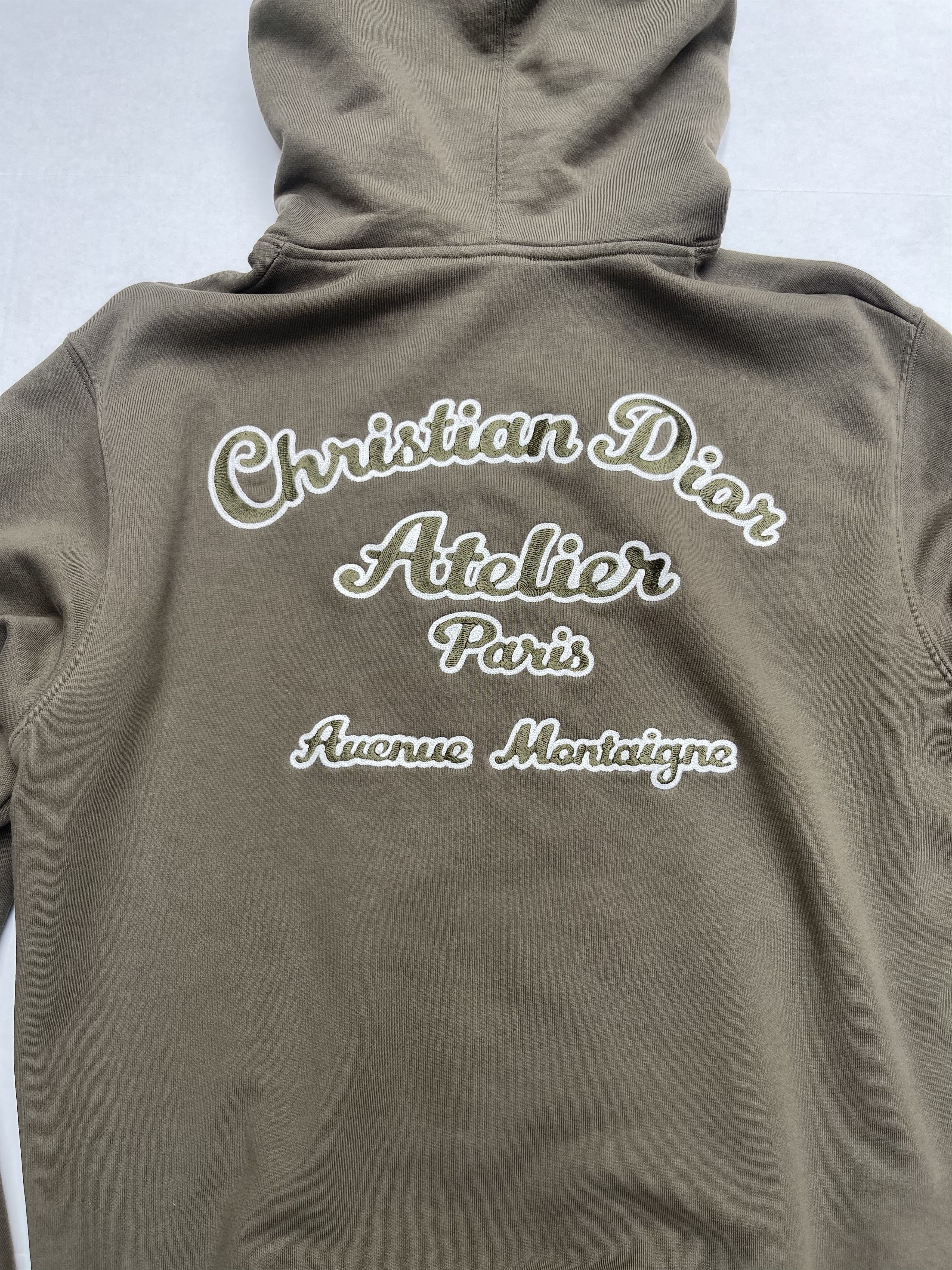 Christian Dior Monsieur Dior Homme Logo Embroidered Drawstring Hoodie Size US L / EU 52-54 / 3 - 4 Thumbnail
