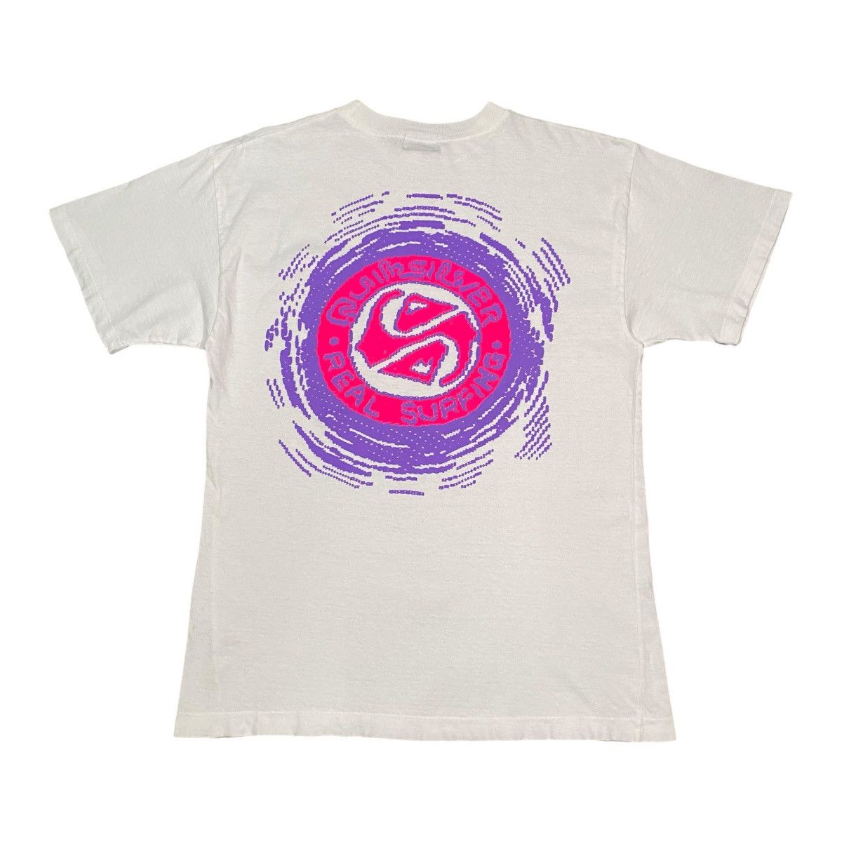 Quiksilver × Vintage Vintage 90’s Quiksilver Surfing Japan T Shirt Size US M / EU 48-50 / 2 - 1 Thumbnail
