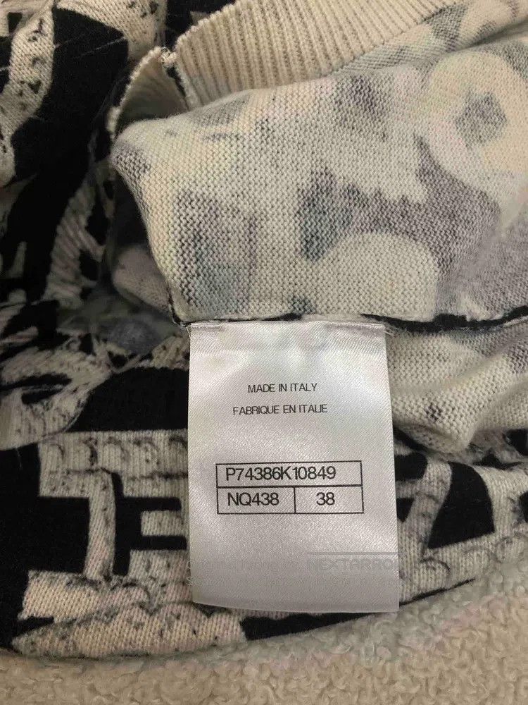 Chanel Chanel Ski series black and white graffiti cardigan long s Size XS / US 0-2 / IT 36-38 - 6 Thumbnail