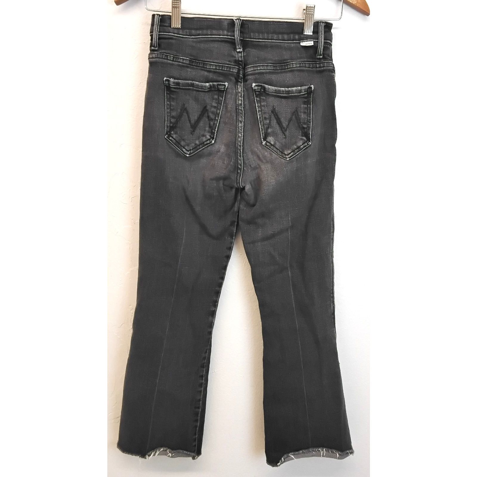 MOTHER Mother Denim Jeans Women's 25 Black The Desperado Ankle Size 25" / US 0 / IT 36 - 2 Thumbnail