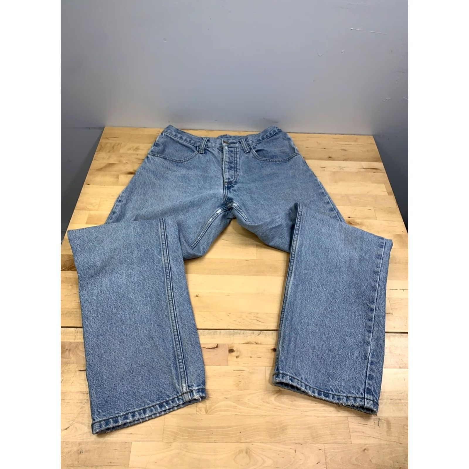 Vintage J Galt Jeans Women S Blue Straight 5-Pocket Button Fly Denim Vintage No Size 28" / US 6 / IT 42 - 4 Thumbnail