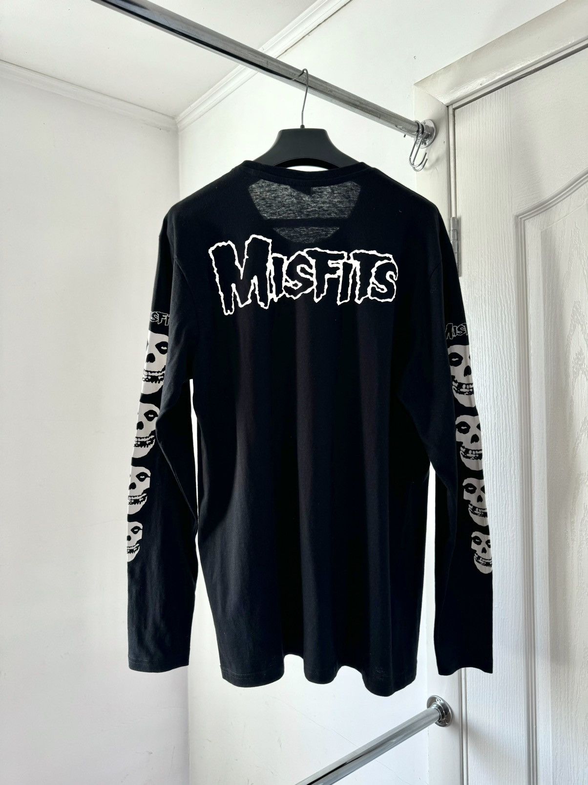 Band Tees Misfits Y2K Faced Longsleeve Tee Size US XL / EU 56 / 4 - 8 Thumbnail