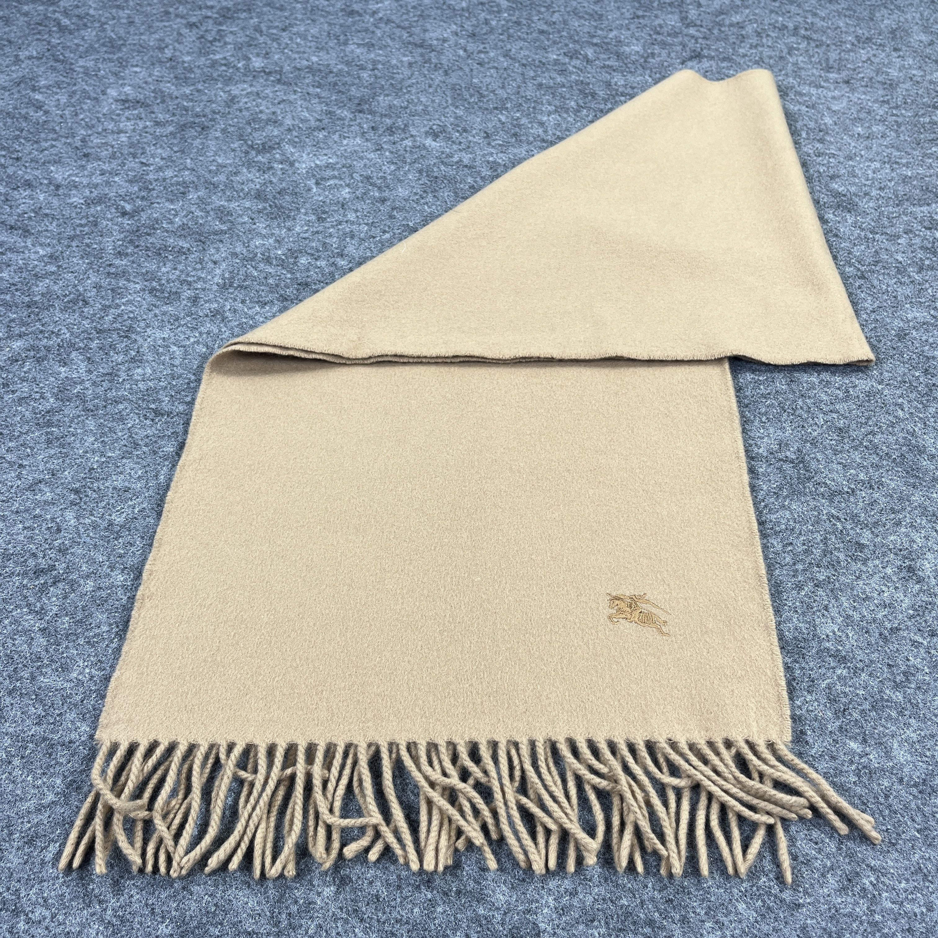 Burberry × Vintage Vintage Burberry Pain Scarf / Muffler / Neckwear T008 Size ONE SIZE - 4 Thumbnail