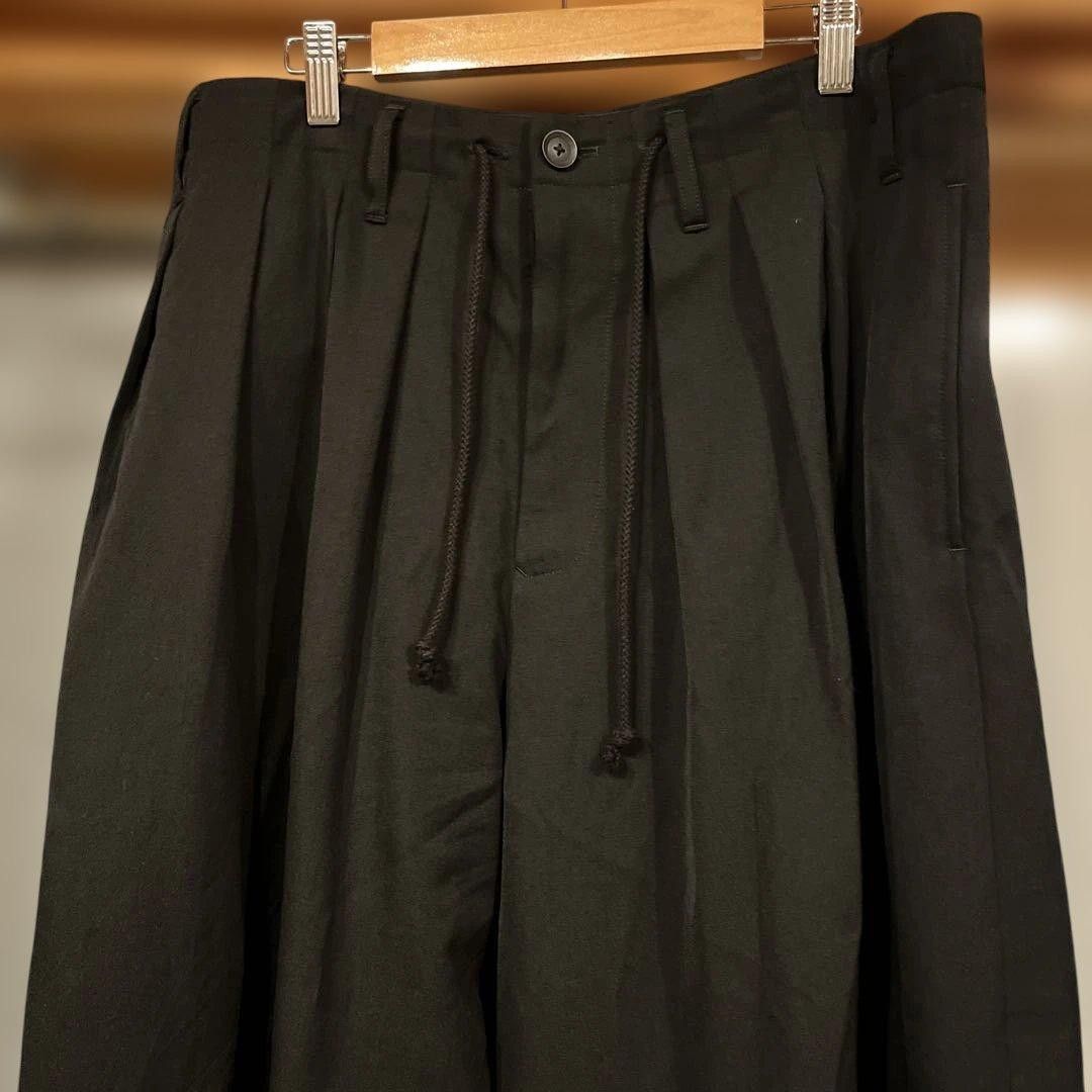 Yohji Yamamoto yohji yamamoto POUR HOMME/Wrinkled gabardine balloon pants Size US 32 / EU 48 - 3 Thumbnail