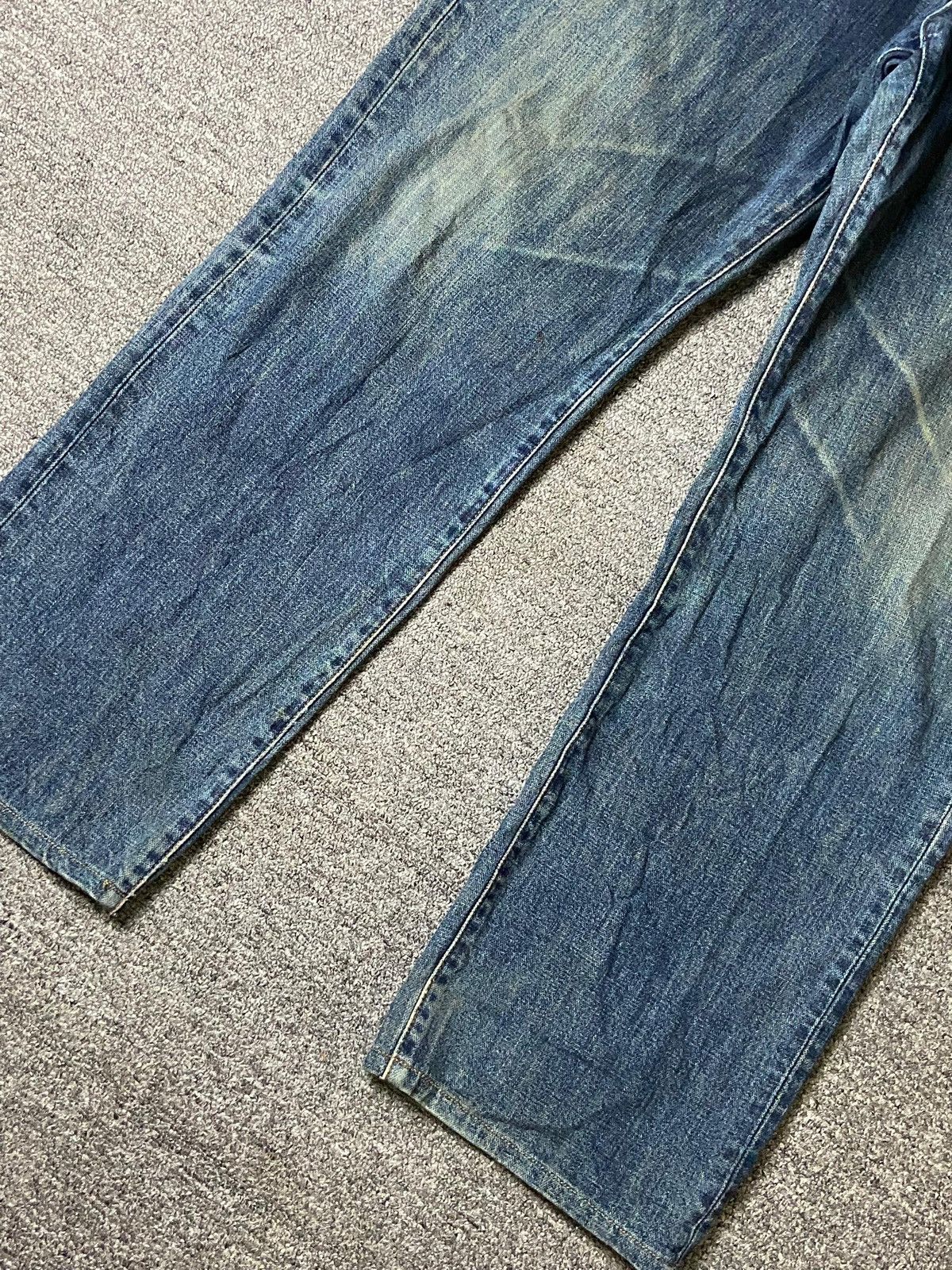 Japanese Brand × Vintage × Wrangler Vintage Wrangler Straight Baggy Cut Jeans (123) Size US 36 / EU 52 - 8 Thumbnail
