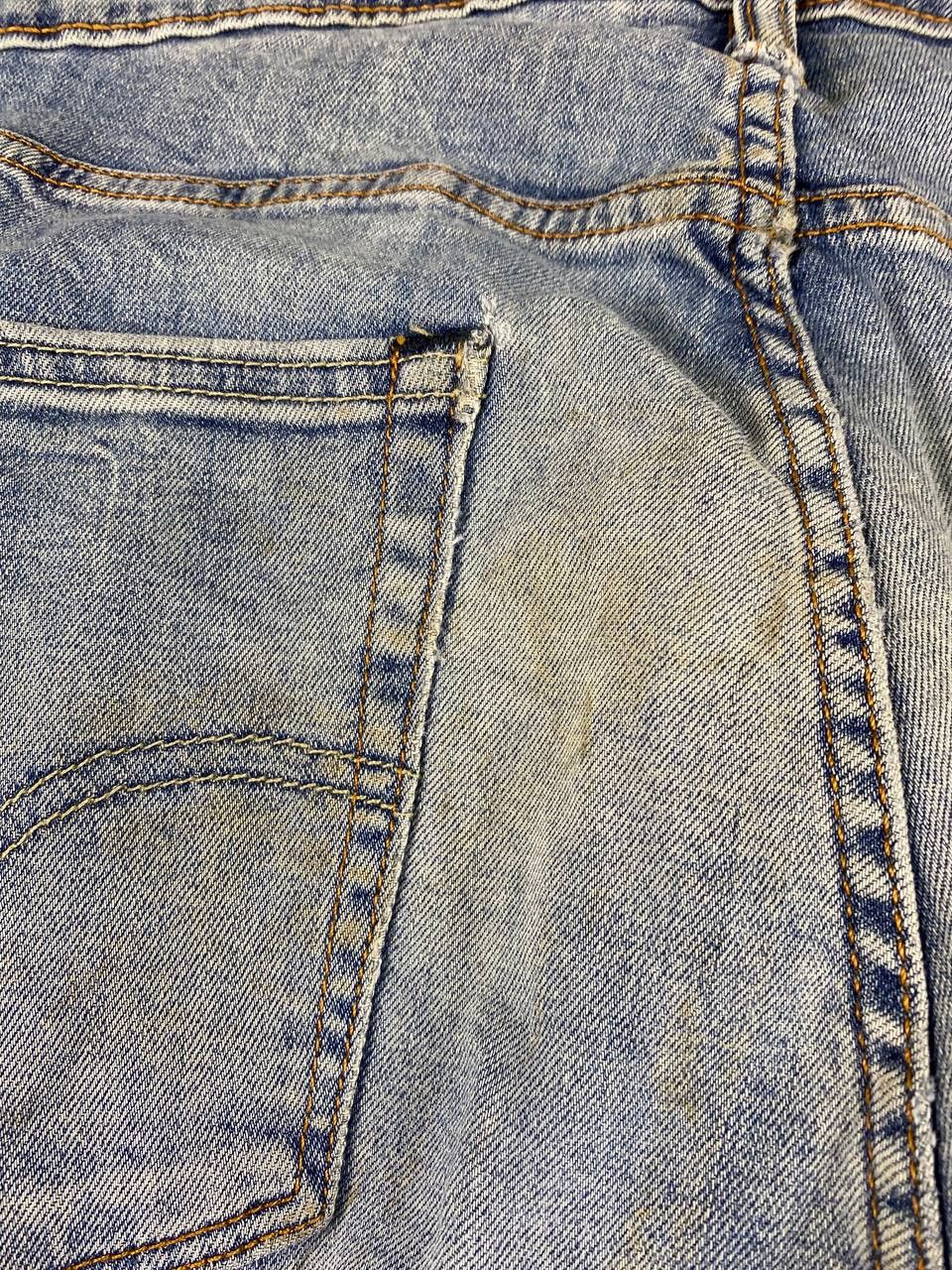 Levi's levis 513 slim straight fit distressed denim Size US 34 / EU 50 - 6 Thumbnail