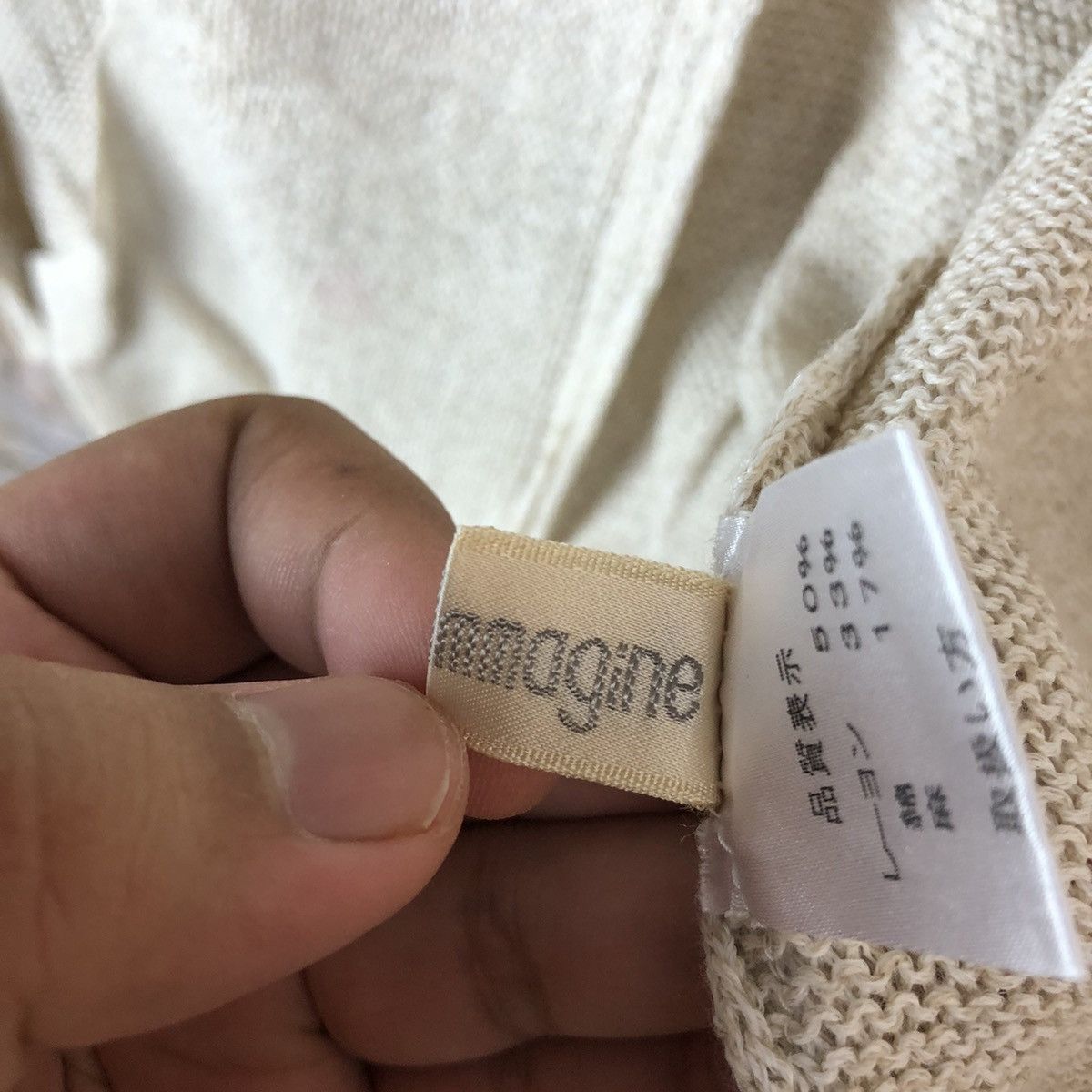 Homespun Knitwear × Japanese Brand Quttammagine Brown vintage Cardigan Knitwear #A1228 Size M / US 6-8 / IT 42-44 - 9 Thumbnail