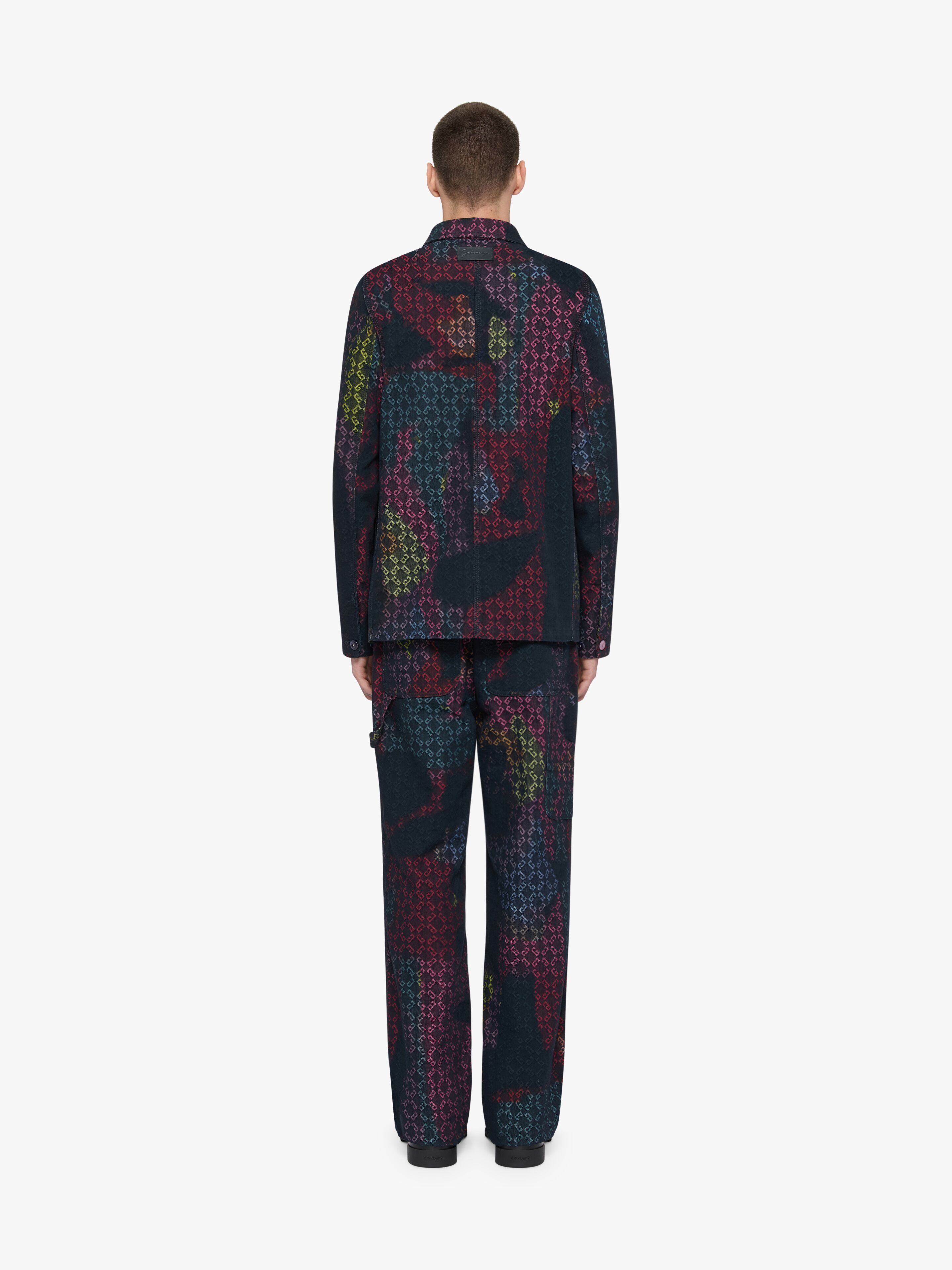 Givenchy o1w1db10326 Workwear Jacket in Multicolor Size US XS / EU 42 / 0 - 3 Thumbnail