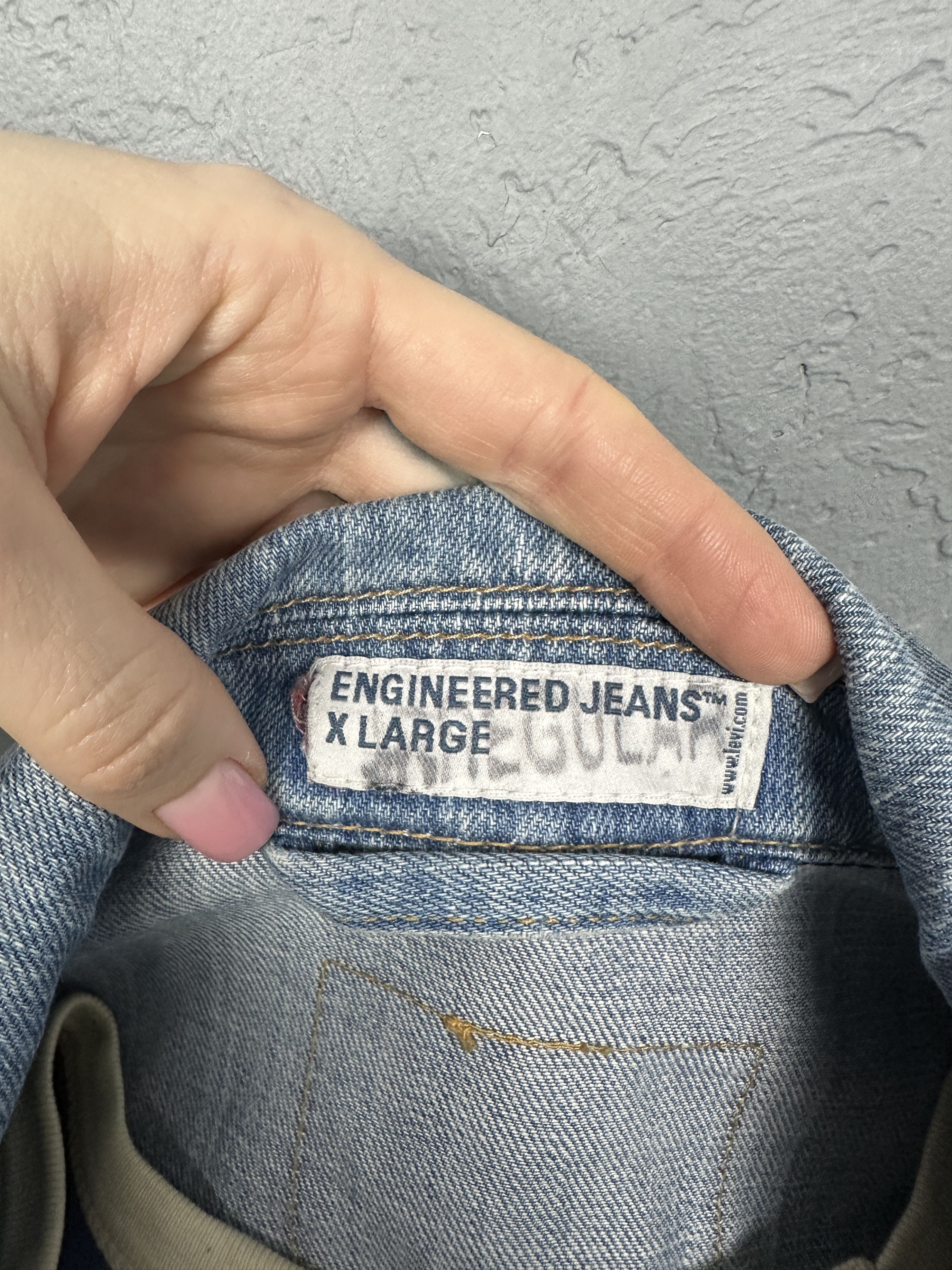 Levi's Levi's Mens Engineered Denim Shirt Size US XL / EU 56 / 4 - 5 Thumbnail