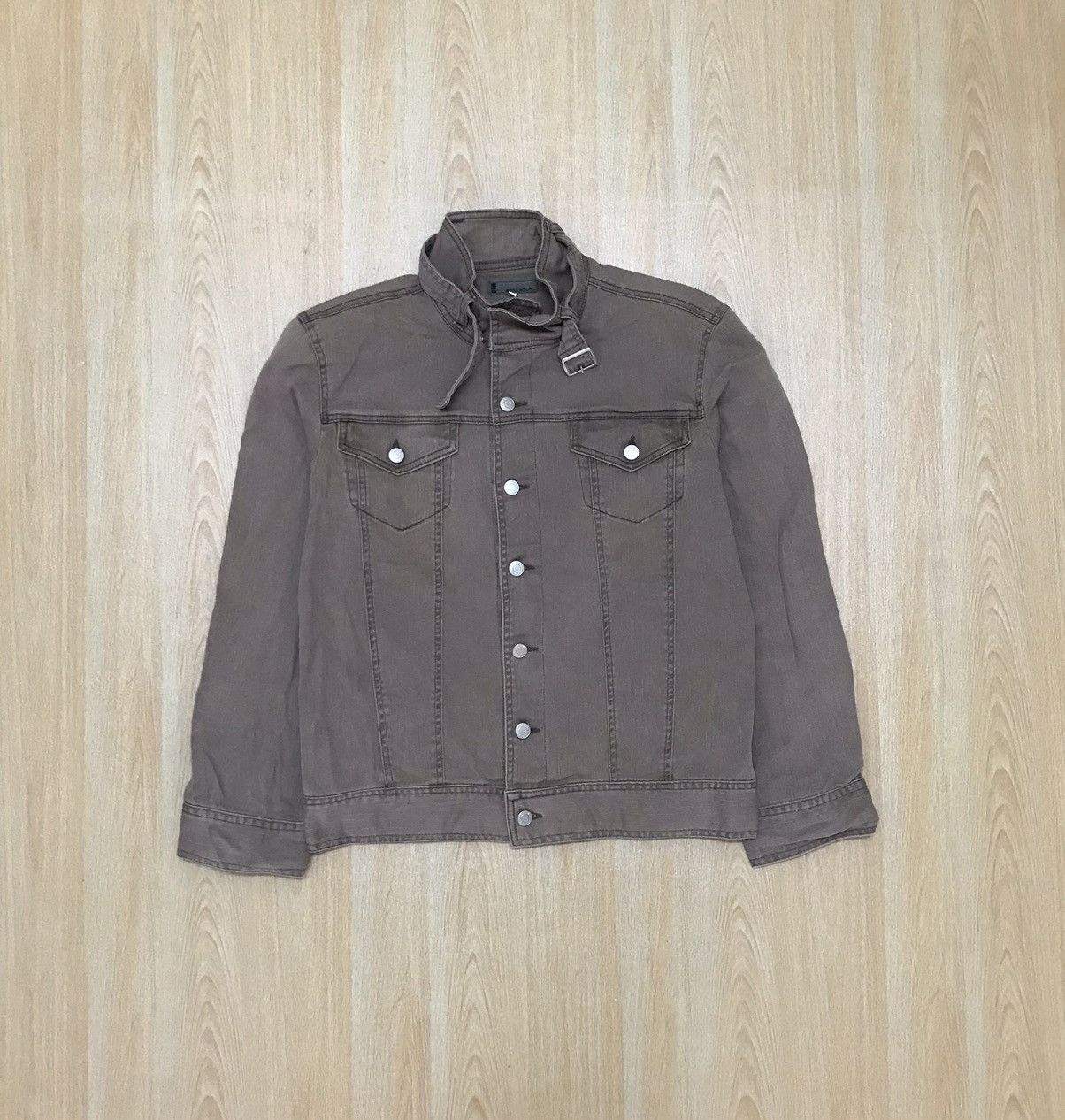 Japanese Brand Vintage Japan Mistic Light Denim Button Jacket Size US L / EU 52-54 / 3 - 1 Thumbnail