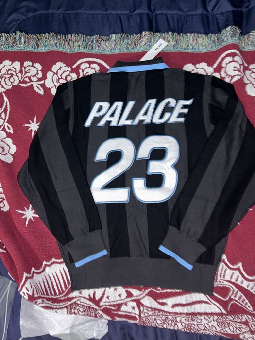 Palace Palace vesuvio knit rugby small Grailed