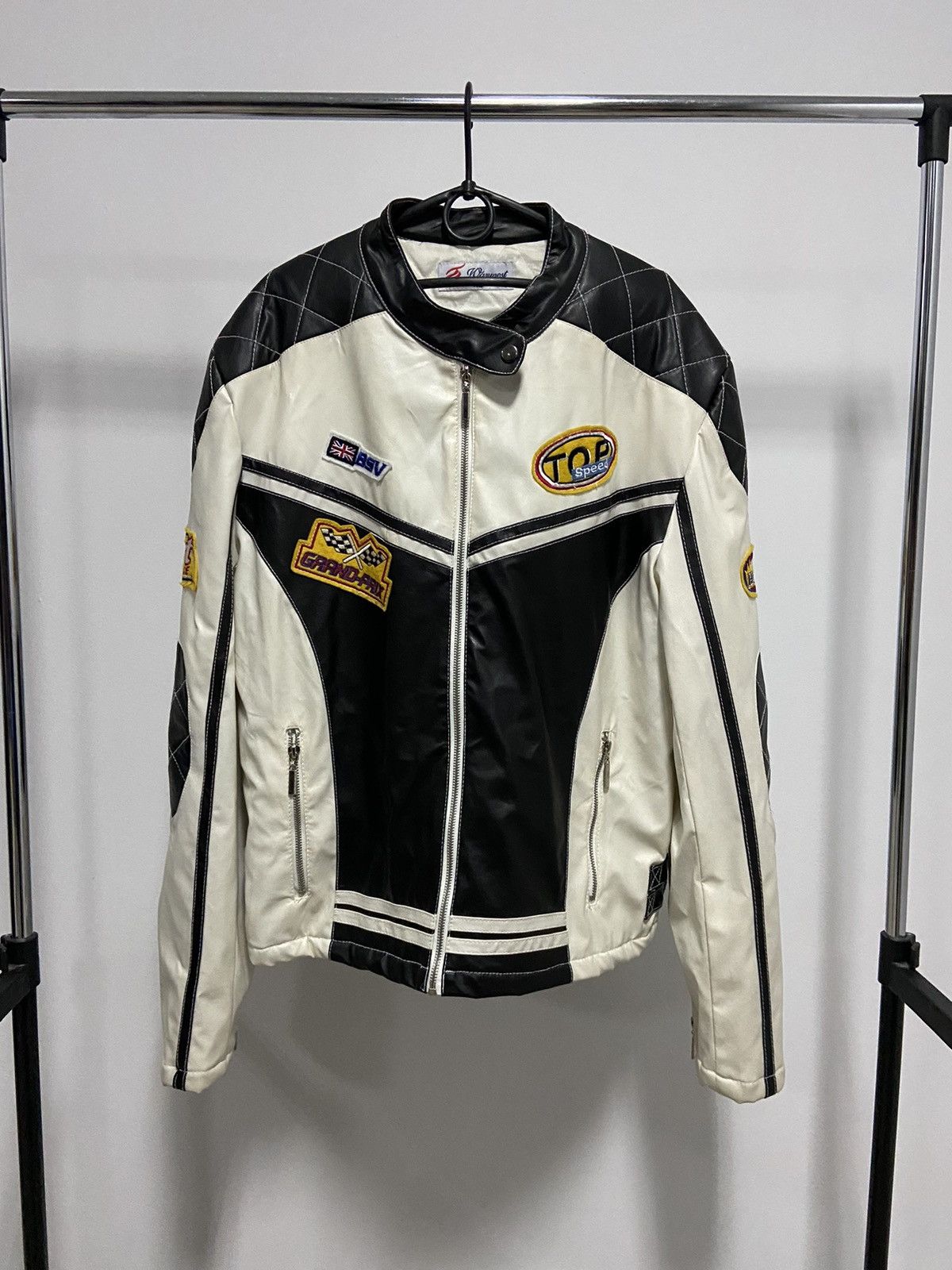 Vintage Wonder team racing jacket hot wheels 🛞 big logo Size US XL / EU 56 / 4 - 2 Thumbnail