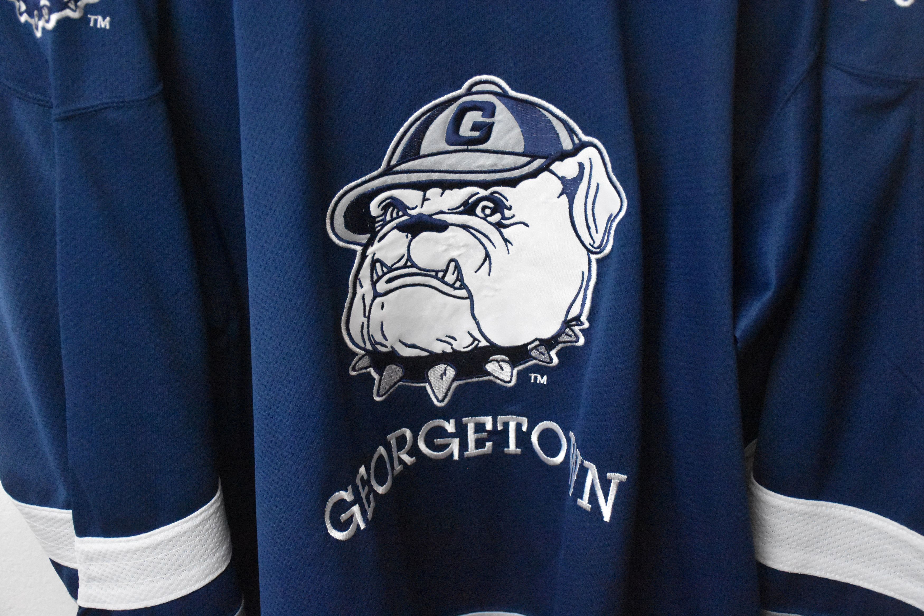 NBA × Starter × Vintage 90s vintage Georgetown Hoyas dog summer jersey tee t-shirt Size US XL / EU 56 / 4 - 6 Thumbnail