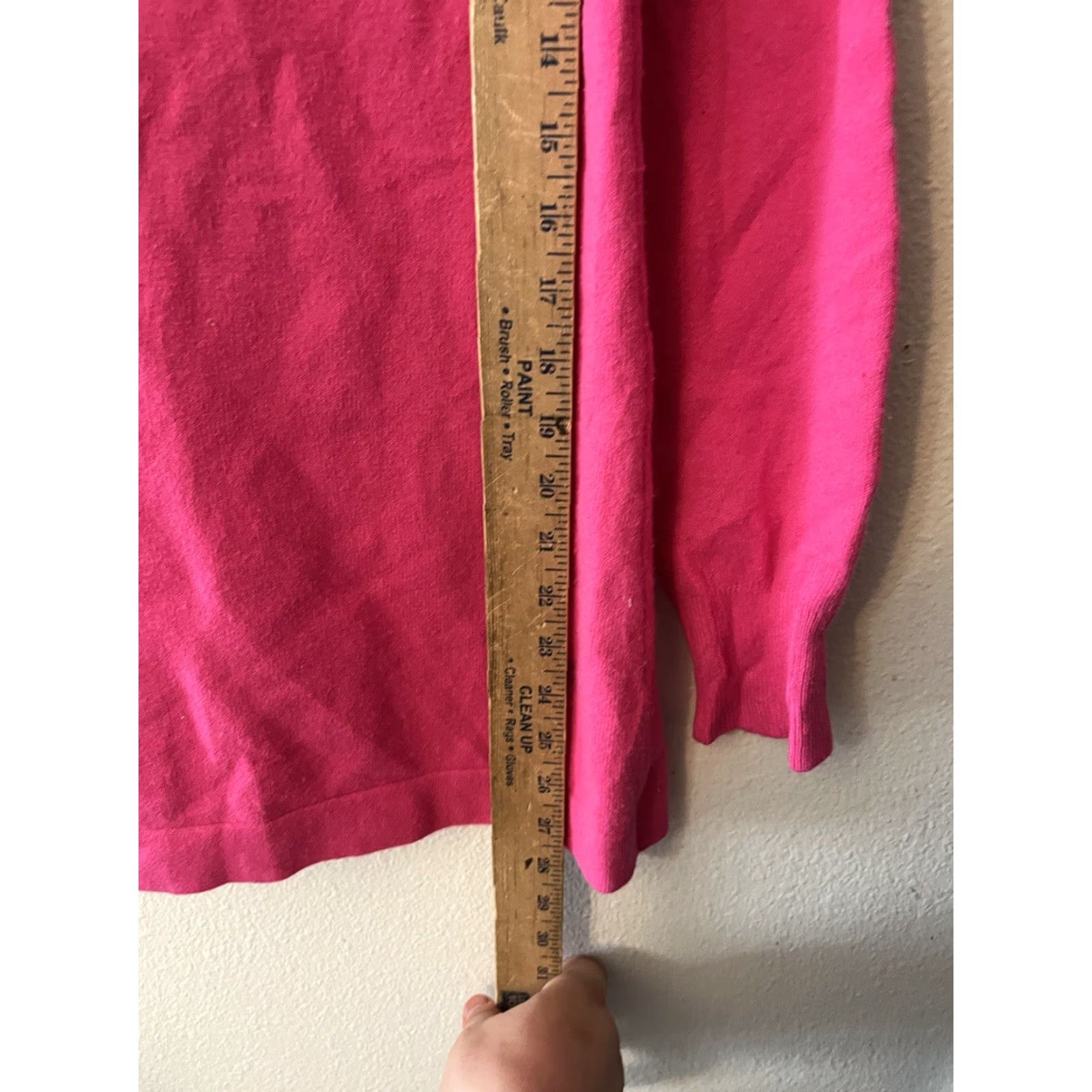 French Connection French Connection Sweater Women's Pink Solid Cowl Neck Acrylic Blend Medium Size M / US 6-8 / IT 42-44 - 5 Thumbnail