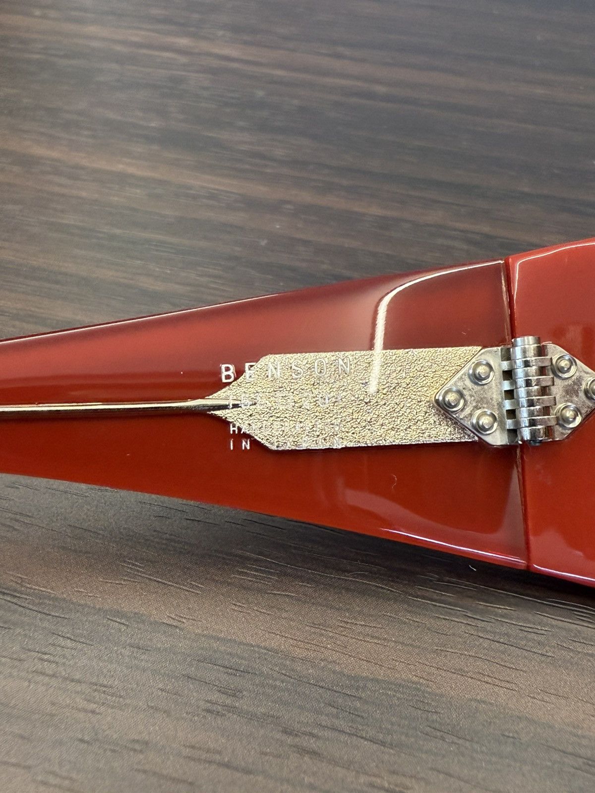 Jacques Marie Mage Jacques Marie Mage Benson Red Sunglasses 98 Out Of 100 Size ONE SIZE - 8 Thumbnail