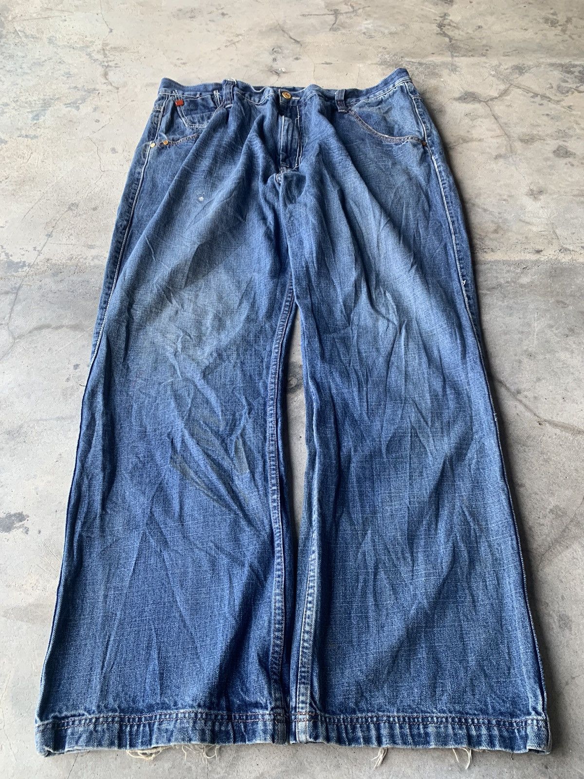 Phat Farm Phat Farm Y2K Baggy Denim Jeans Hip Hop Skate Fit Size US 42 / EU 58 - 4 Thumbnail
