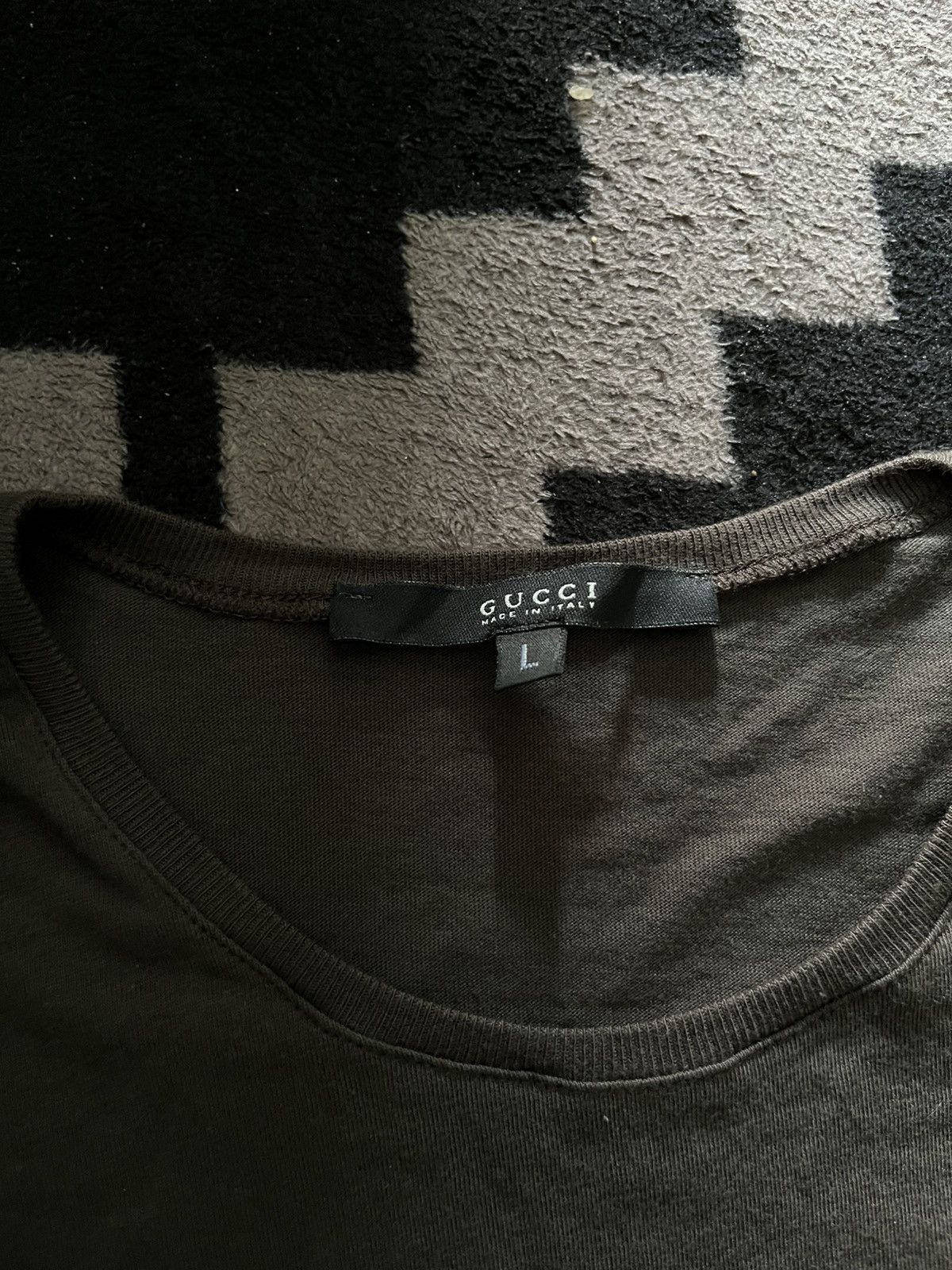 Gucci Gucci blank tom ford tshirt Size L / US 10 / IT 46 - 3 Thumbnail