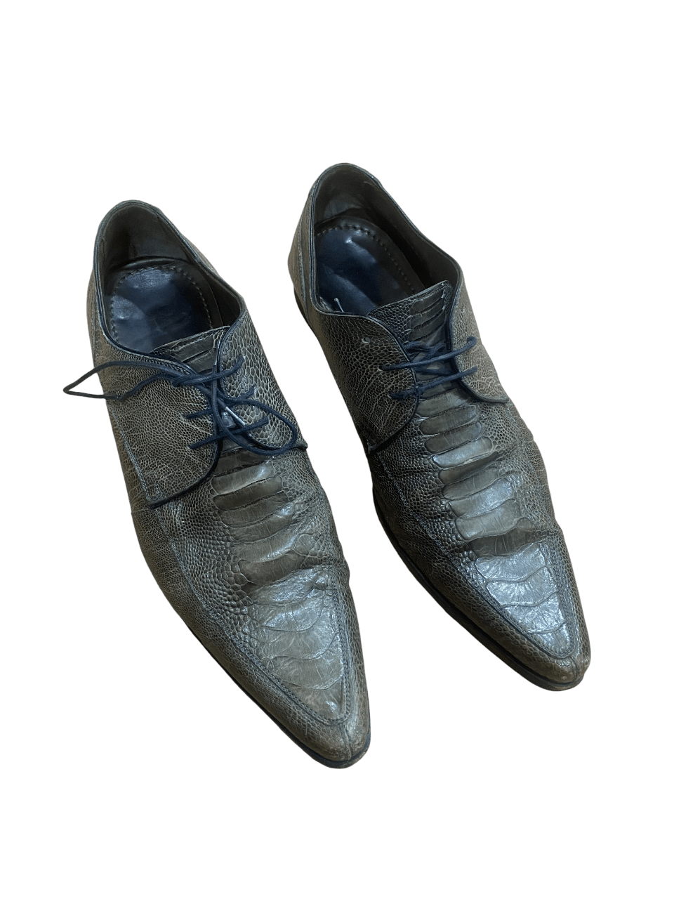 Dolce & Gabbana Dolce Gabbana Caiman Leather Pattern Oxford Size US 8 / EU 41 - 2 Thumbnail