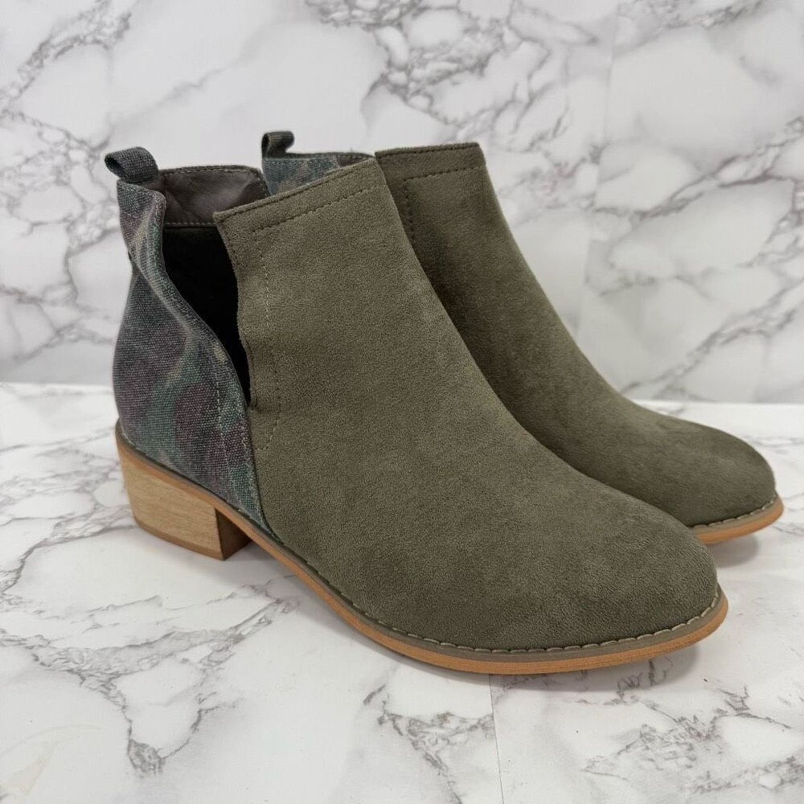 Other Lily’s Women’s Boots sz 8 Ankle Camo Canvas NEW #25-A Size US 8 / IT 38 - 6 Thumbnail