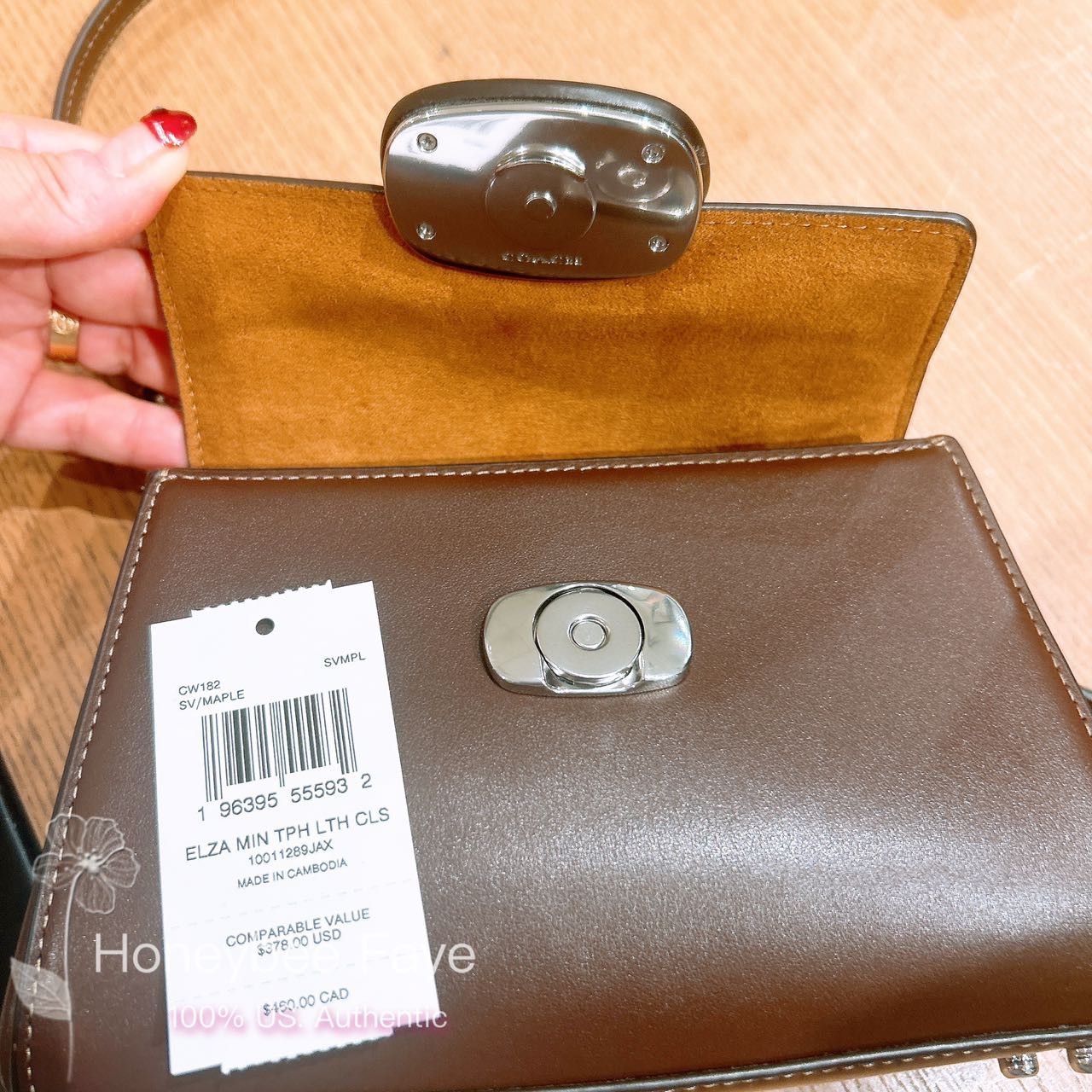 Coach Eliza Mini Top Handle Bag CW182 Size ONE SIZE - 4 Thumbnail