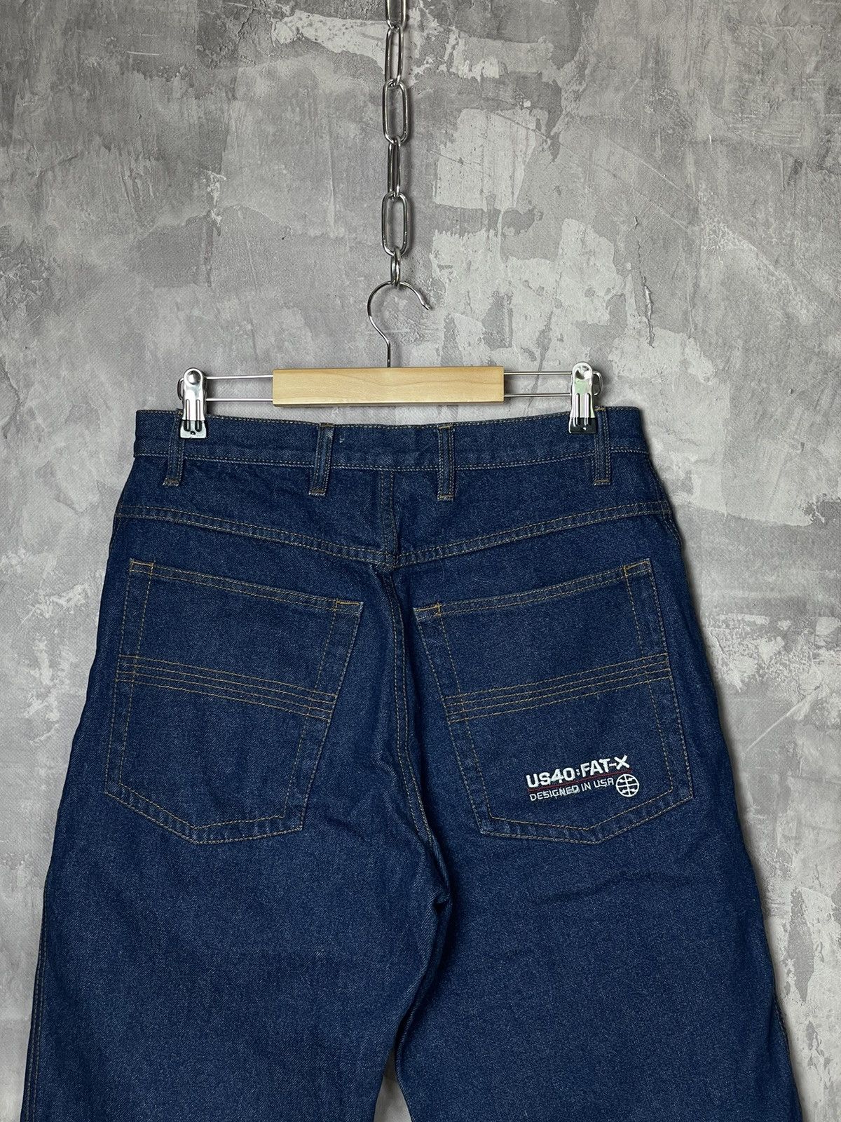 Southpole Crazy Y2k Vintage Baggy Shorts Denim Grunge Jnco Style Size US 32 / EU 48 - 2 Thumbnail