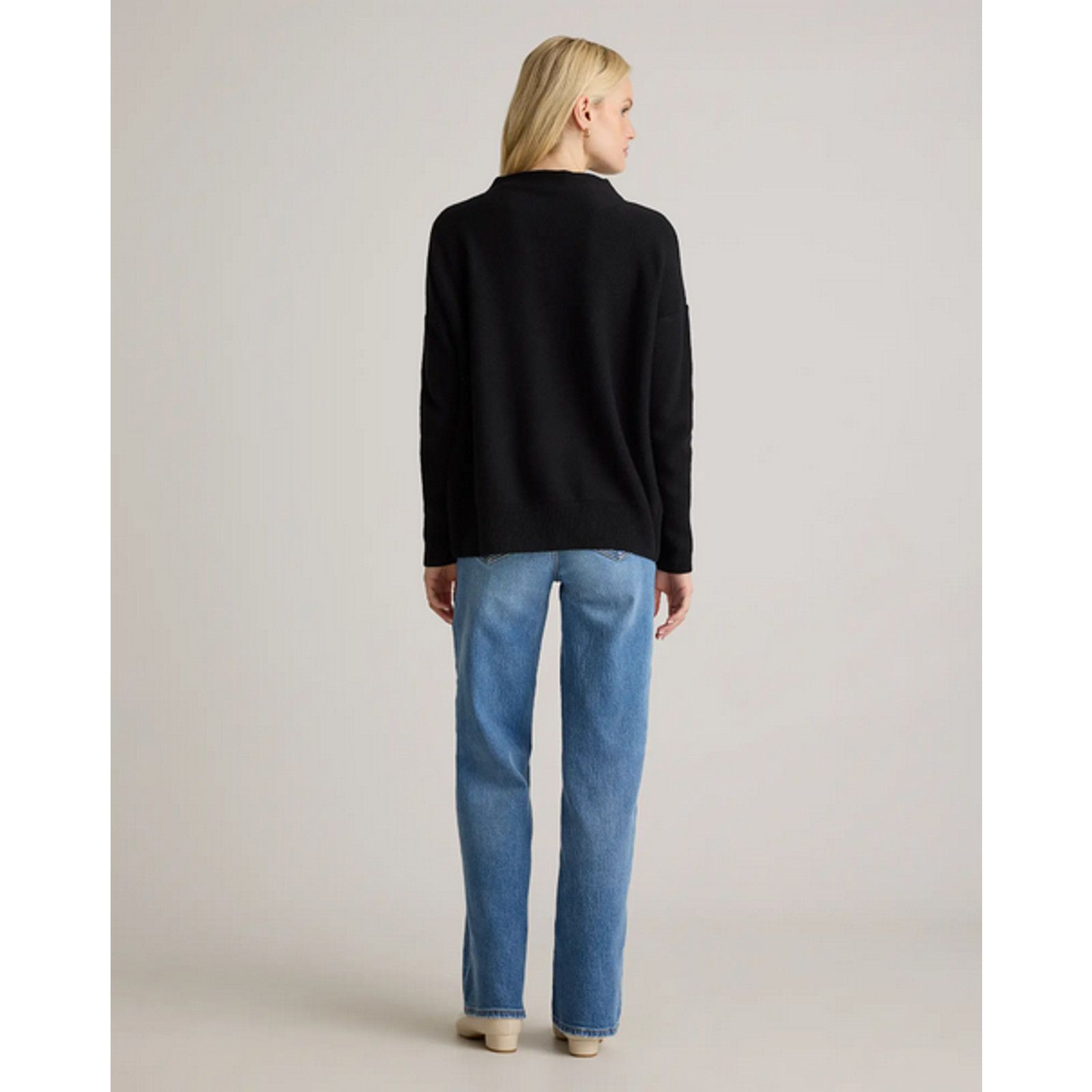 Quince Quince Mongolian Cashmere Funnel Neck Sweater Size XS NWOT Size XS / US 0-2 / IT 36-38 - 5 Thumbnail