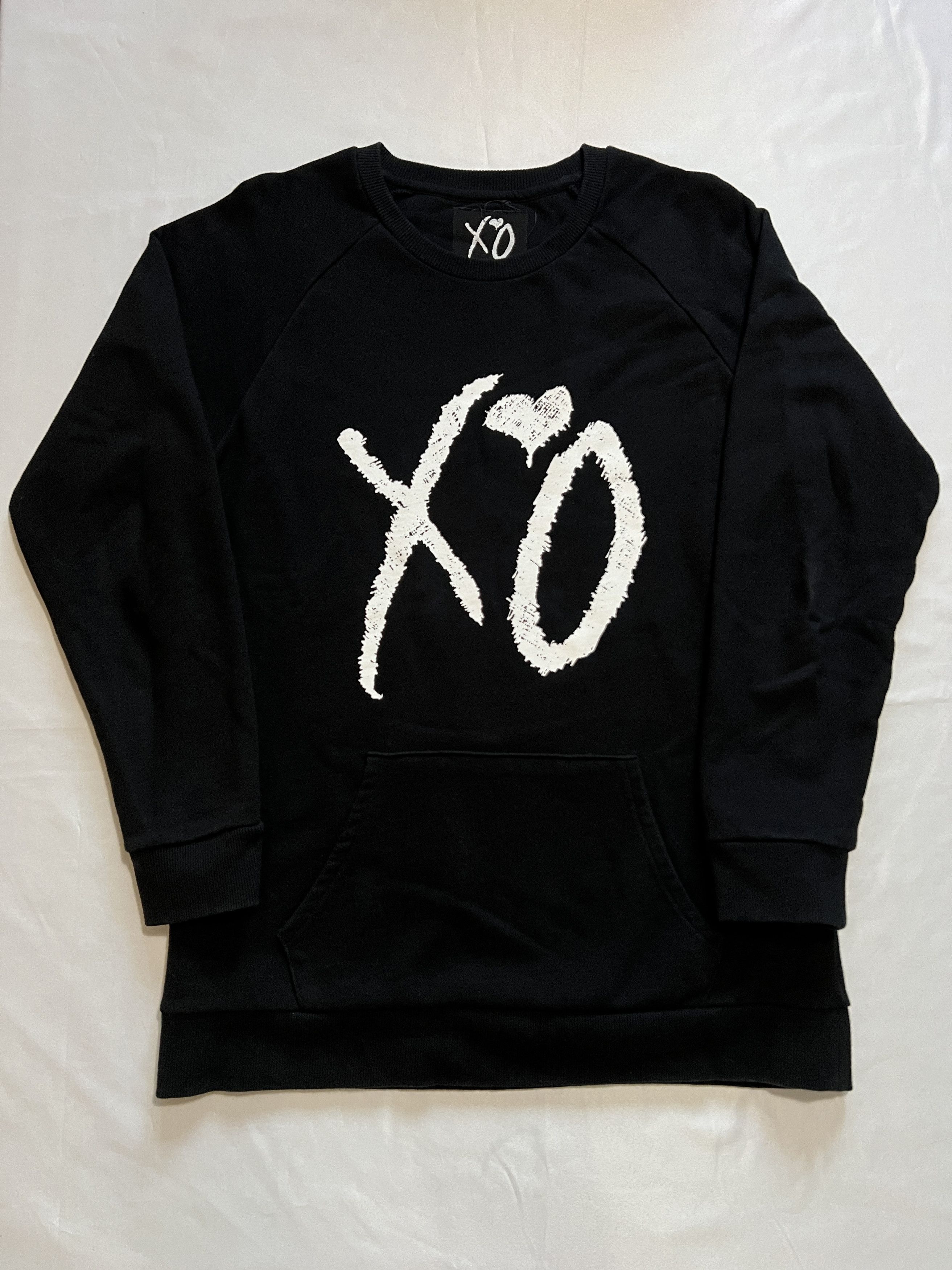 The Weeknd XO Black Crewneck 2015 XOTWOD Embroidered