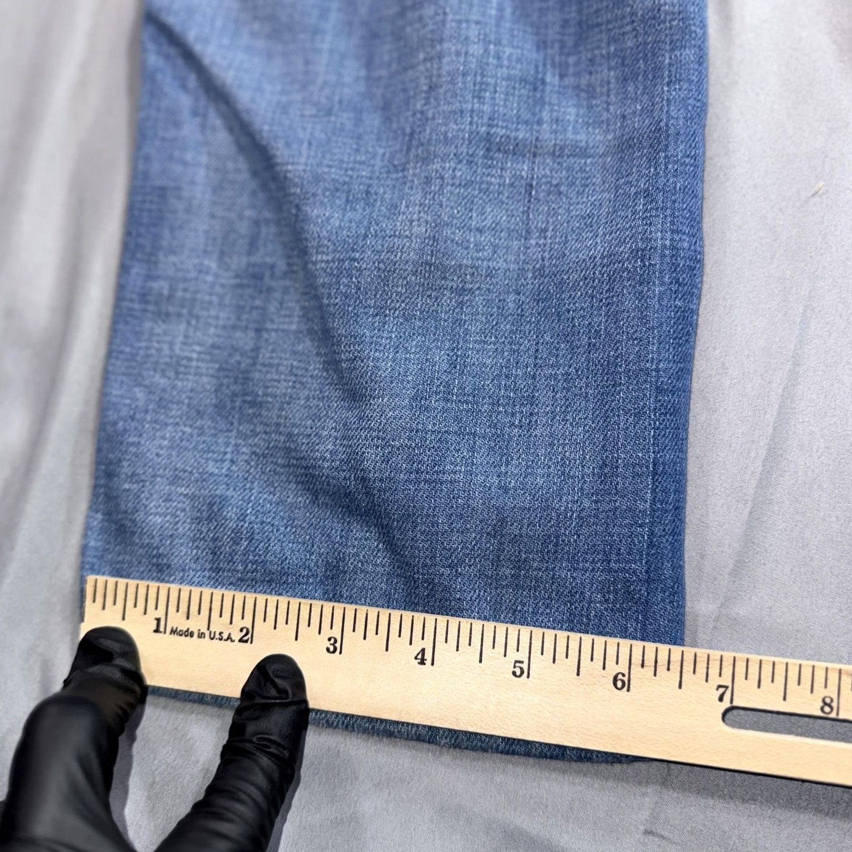 Outerknown Outerknown Jeans Womens 27 Blue S.E.A. Slim Straight Button Fly Denim Made USA Size 27" / US 4 / IT 40 - 8 Thumbnail