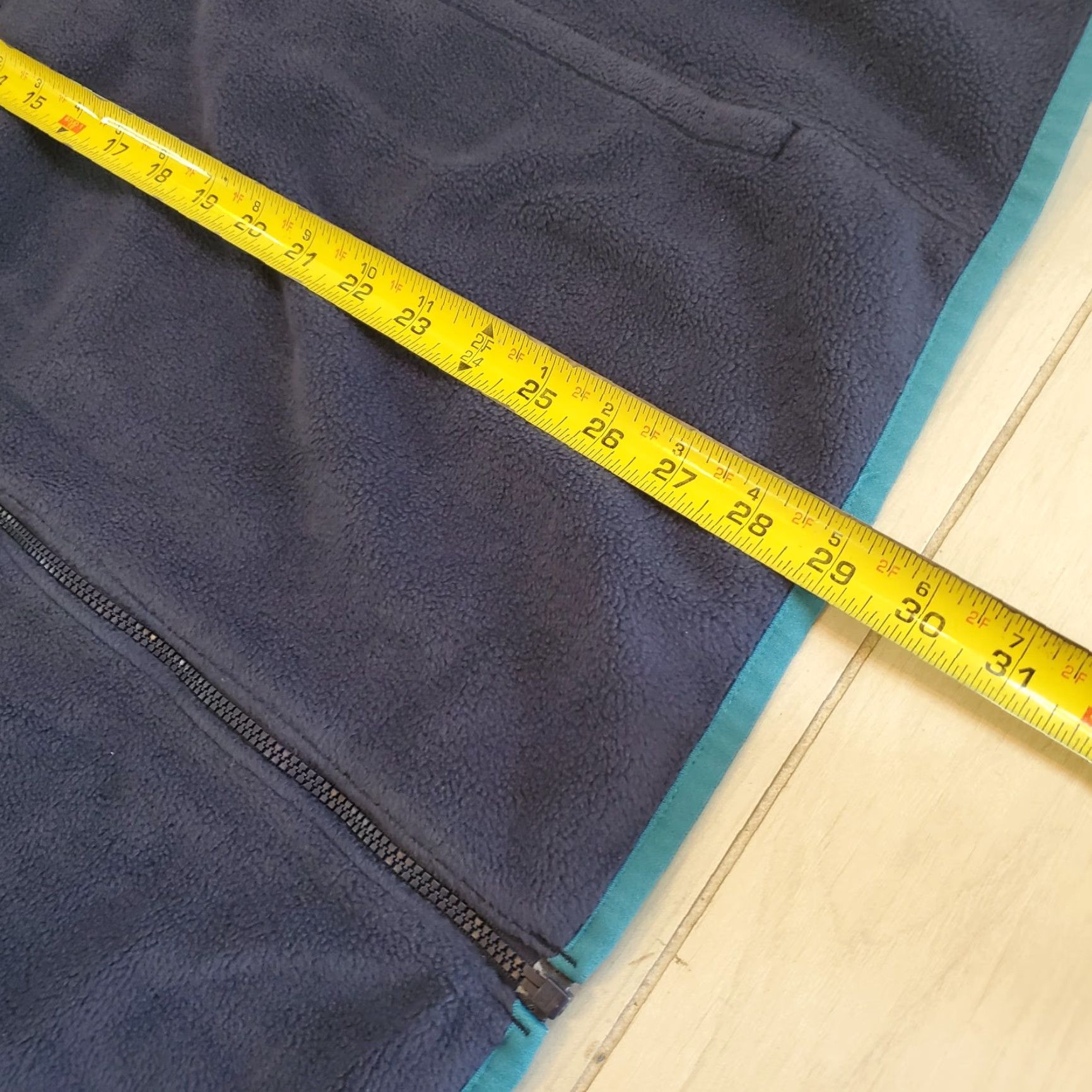 Vintage Columbia PFG Fleece Full Zip Jacket Mens Blue XL Sleeve Mock Neck Windstopper Jacket Size US XL / EU 56 / 4 - 7 Thumbnail