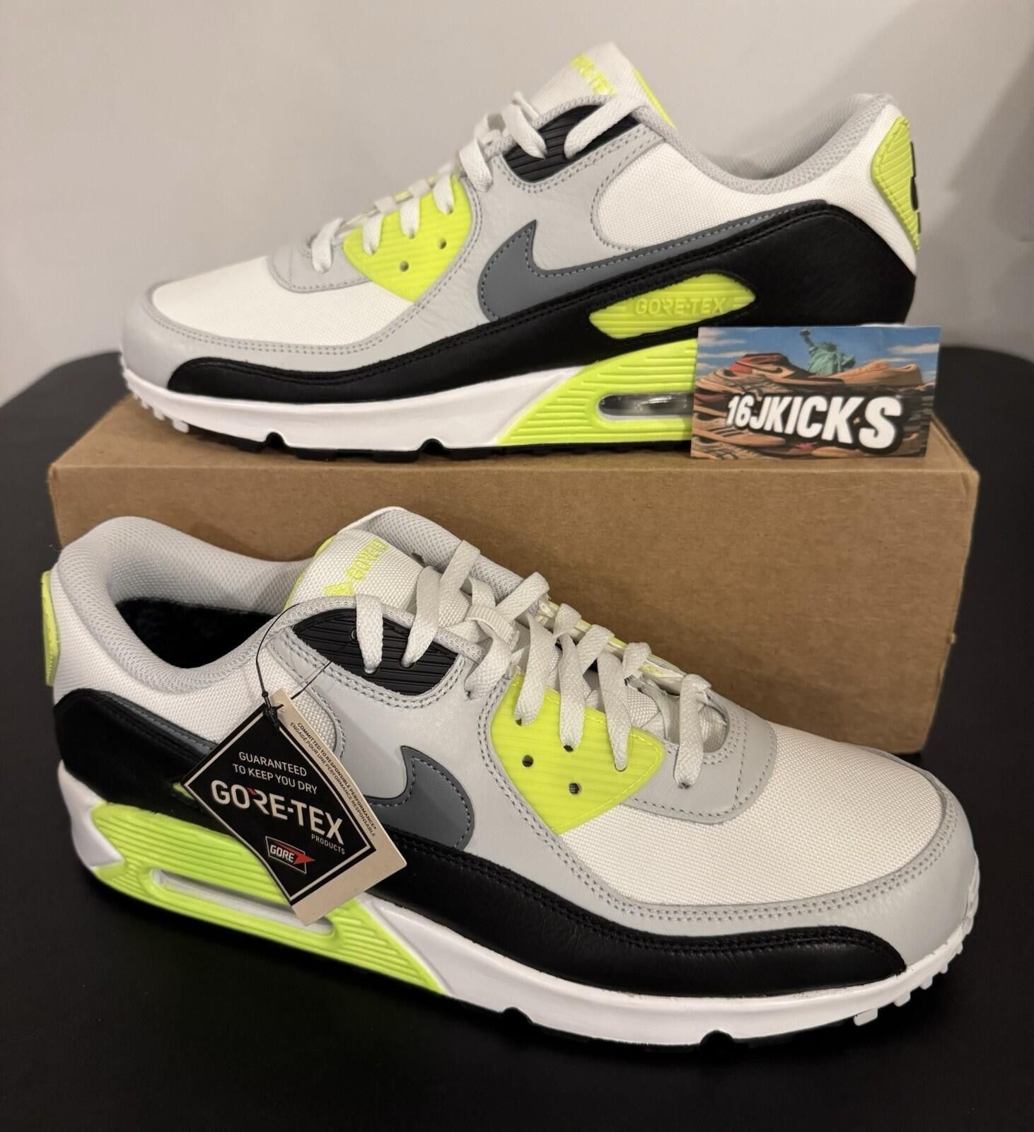 Nike Nike Air Max 90 Gore-Tex Summit White Volt FD5810-102 Size US 13 / EU 46 - 1 Thumbnail