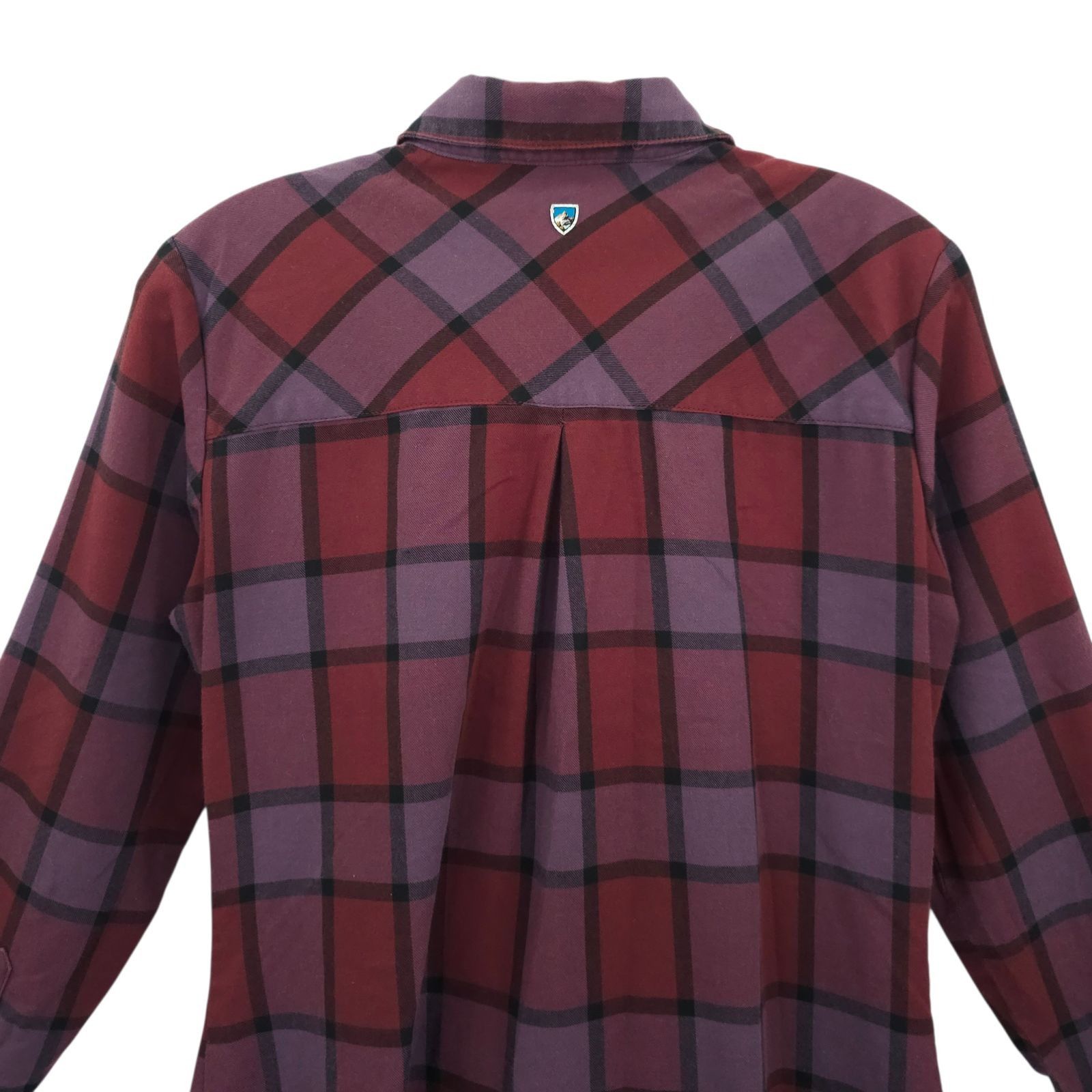 Kuhl Kuhl Plaid Pullover Button Shirt Women S Burgundy Purple Size S / US 4 / IT 40 - 13 Thumbnail