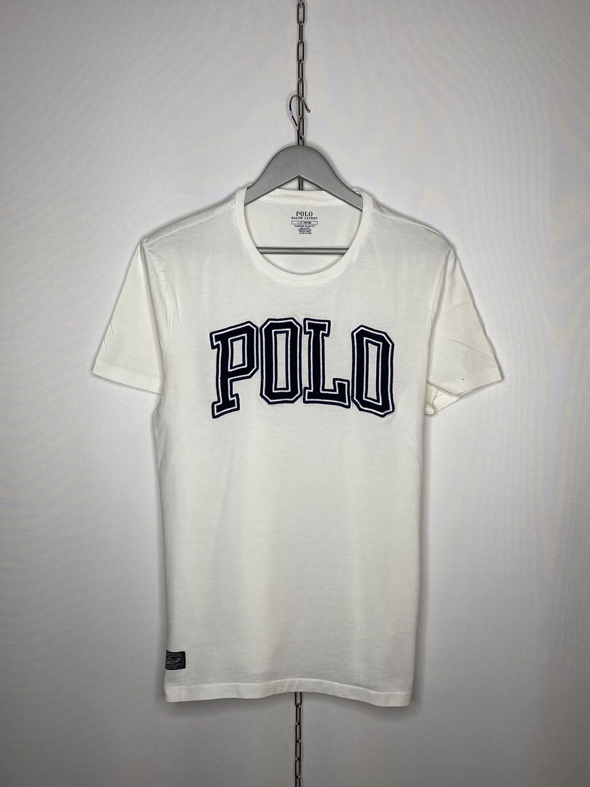 Polo Ralph Lauren × Vintage 🐎Polo Ralph Lauren T-Shirt Tee Big Logo Short Sleeve🐎 Size US L / EU 52-54 / 3 - 1 Thumbnail