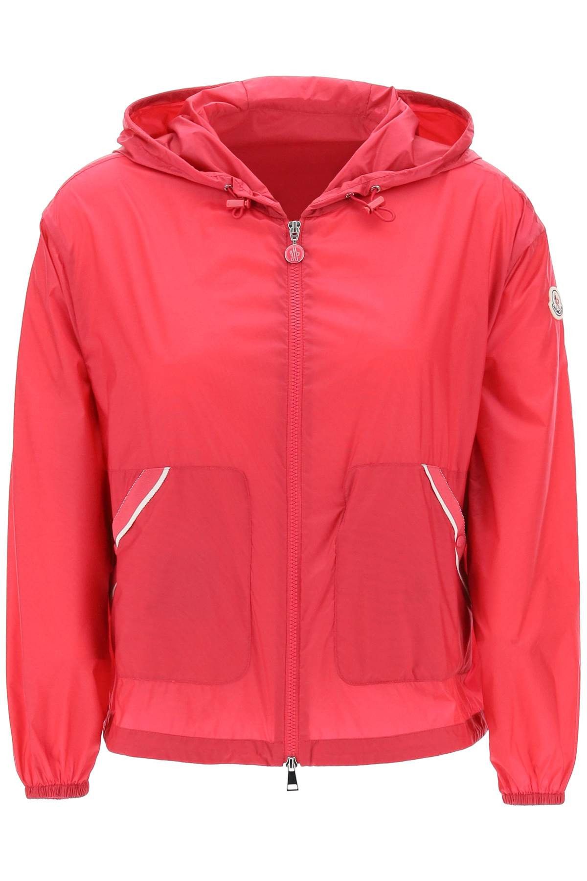 image of Moncler Foldable Filiria Jacket With in Dark Pink, Women's (Size Large)