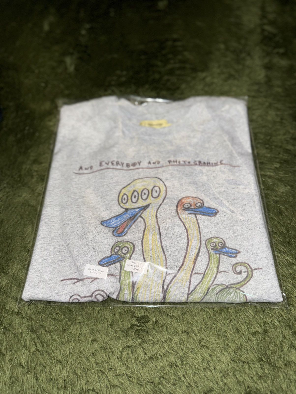 thisisneverthat [L] thisisneverthat x Daniel Johnston Duck T-Shirt Heather Size US L / EU 52-54 / 3 - 11 Thumbnail