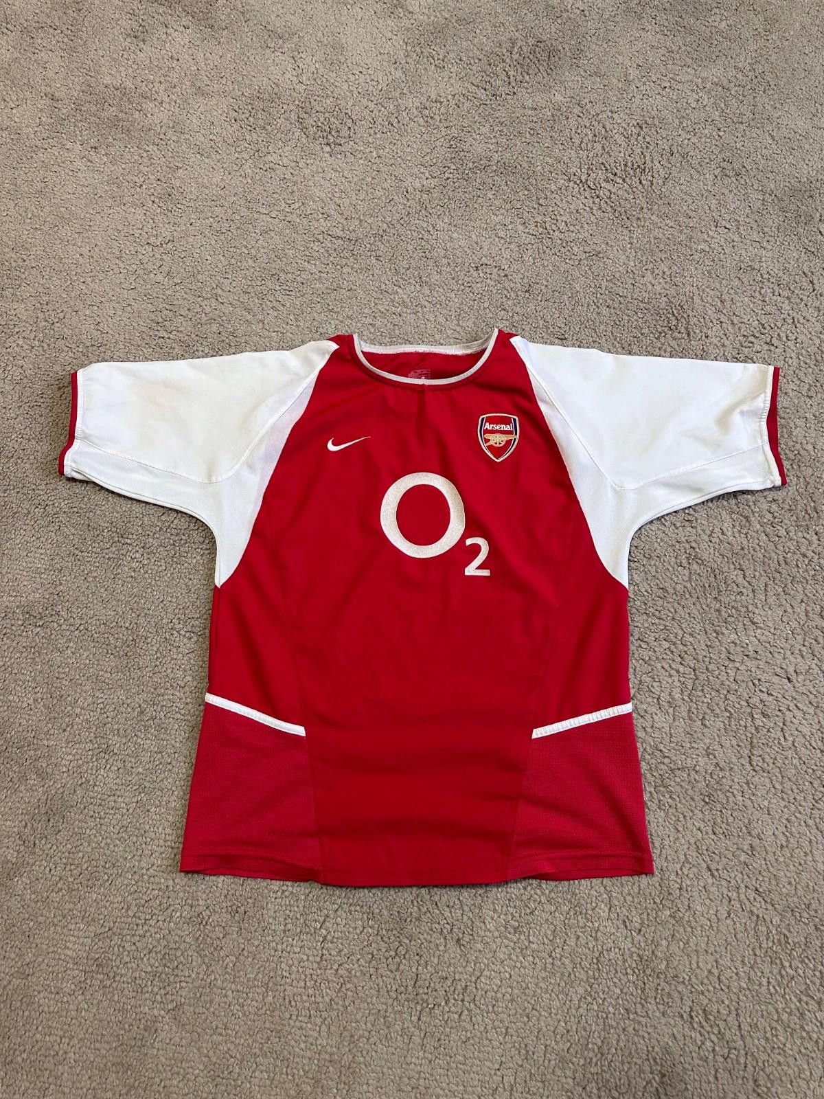 Nike Arsenal 2002/04 Nike Football Soccer Jersey Sz XL(Boys) Size US XS / EU 42 / 0 - 1 Thumbnail