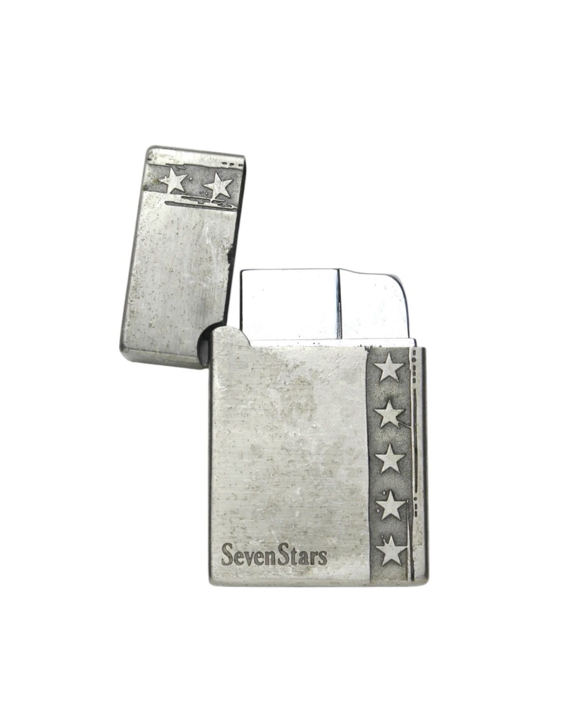 Japanese Brand 2000S SEVEN STARS GLORY METAL GAS LIGHTER Size ONE SIZE - 2 Thumbnail