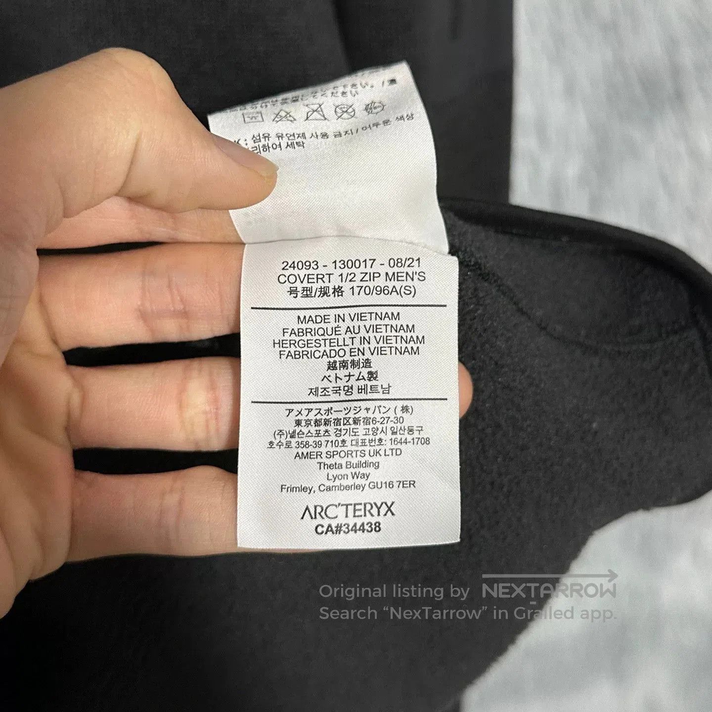 Arc'teryx arcteryx covert half-zip fleece sweatshirt. Size US S / EU 44-46 / 1 - 7 Thumbnail