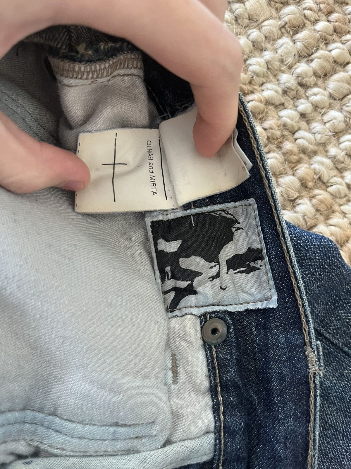 Rick Owens × Rick Owens Drkshdw Rick Owens Olmar and Mirta straight denim Size US 30 / EU 46 - 4 Thumbnail