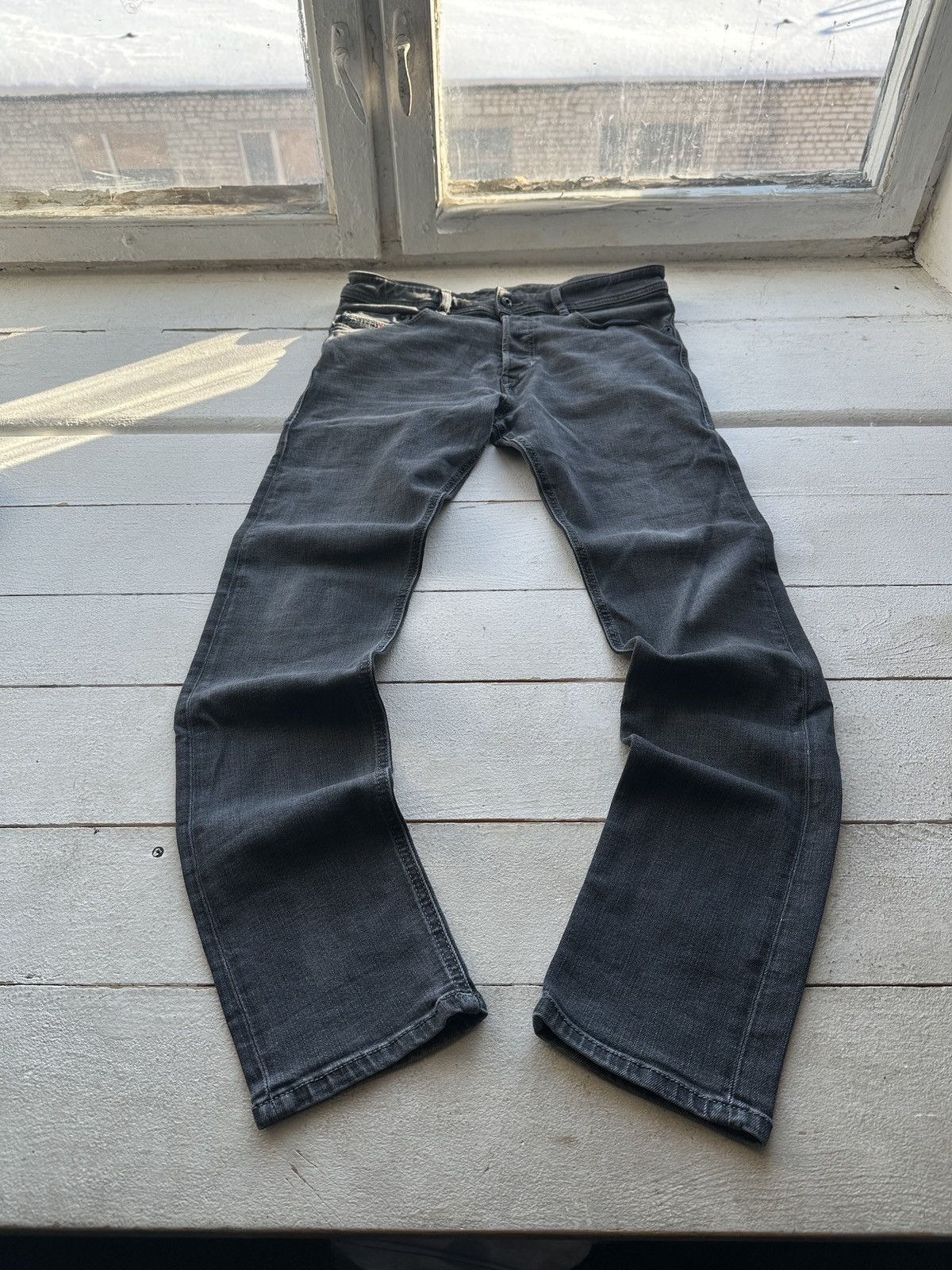 Diesel 🚨 RARE DIESEL MEN DENIM JEANS AVANT GARDE IFSIXWASNINE Y2K Size US 30 / EU 46 - 1 Thumbnail