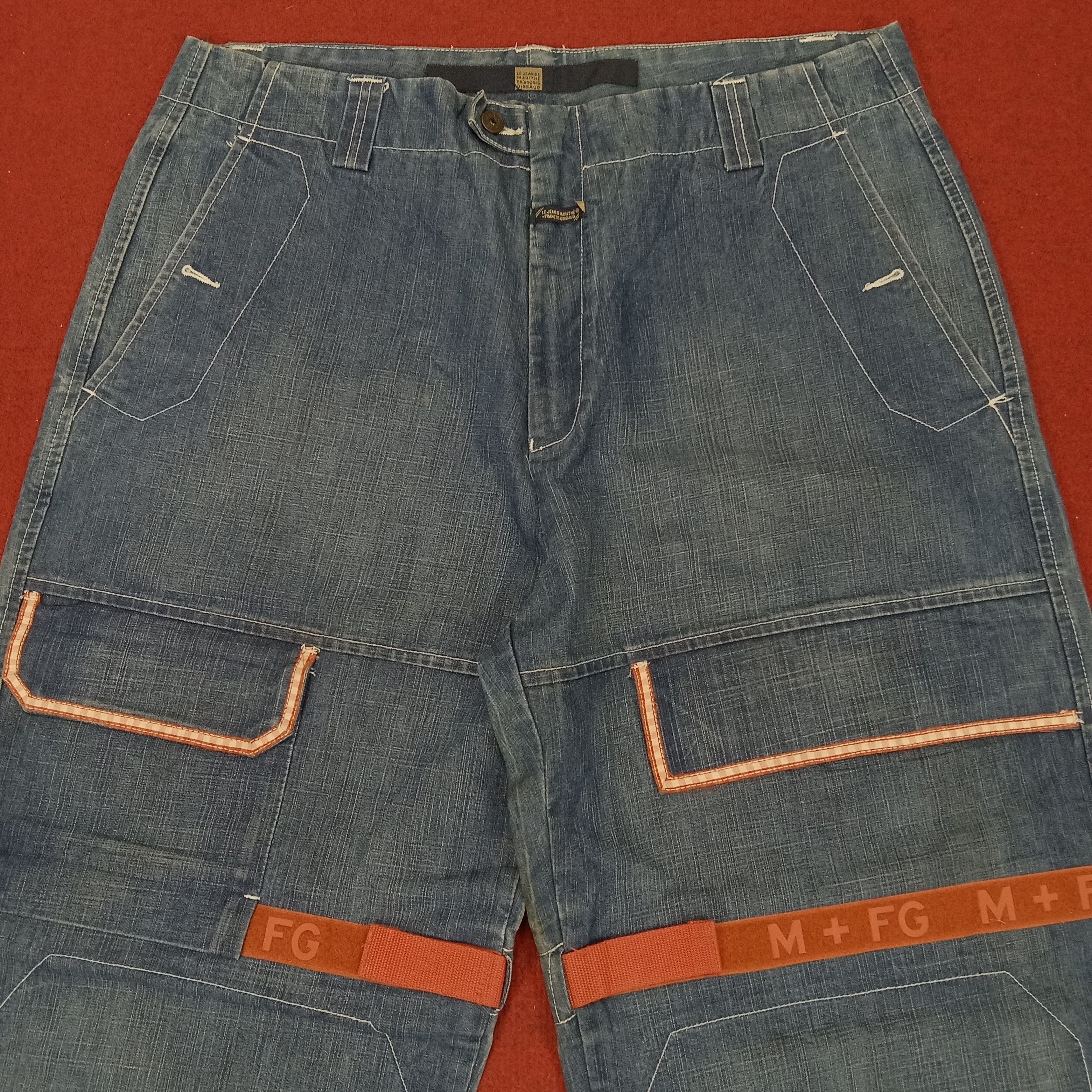 Marithe + Francois Girbaud × Vintage Marithe Francois Girbaud Rare Design Style Jeans Size US 39 - 2 Thumbnail