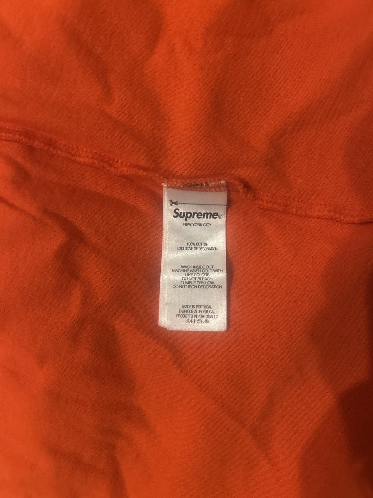 Supreme SUPREME embroidered flag tee Size US XL / EU 56 / 4 - 4 Thumbnail