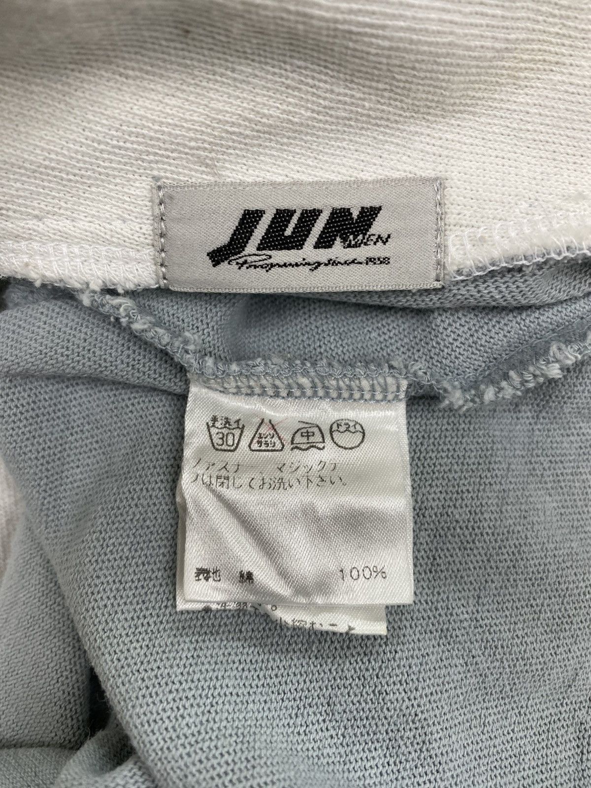 Japanese Brand Jun Men Half Zip Shirt Size US S / EU 44-46 / 1 - 8 Thumbnail