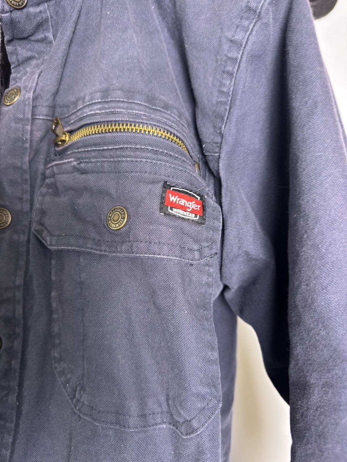 Wrangler Wrangler Workwear Blue Gray Winter Coat Small Good Condition Size US S / EU 44-46 / 1 - 4 Thumbnail