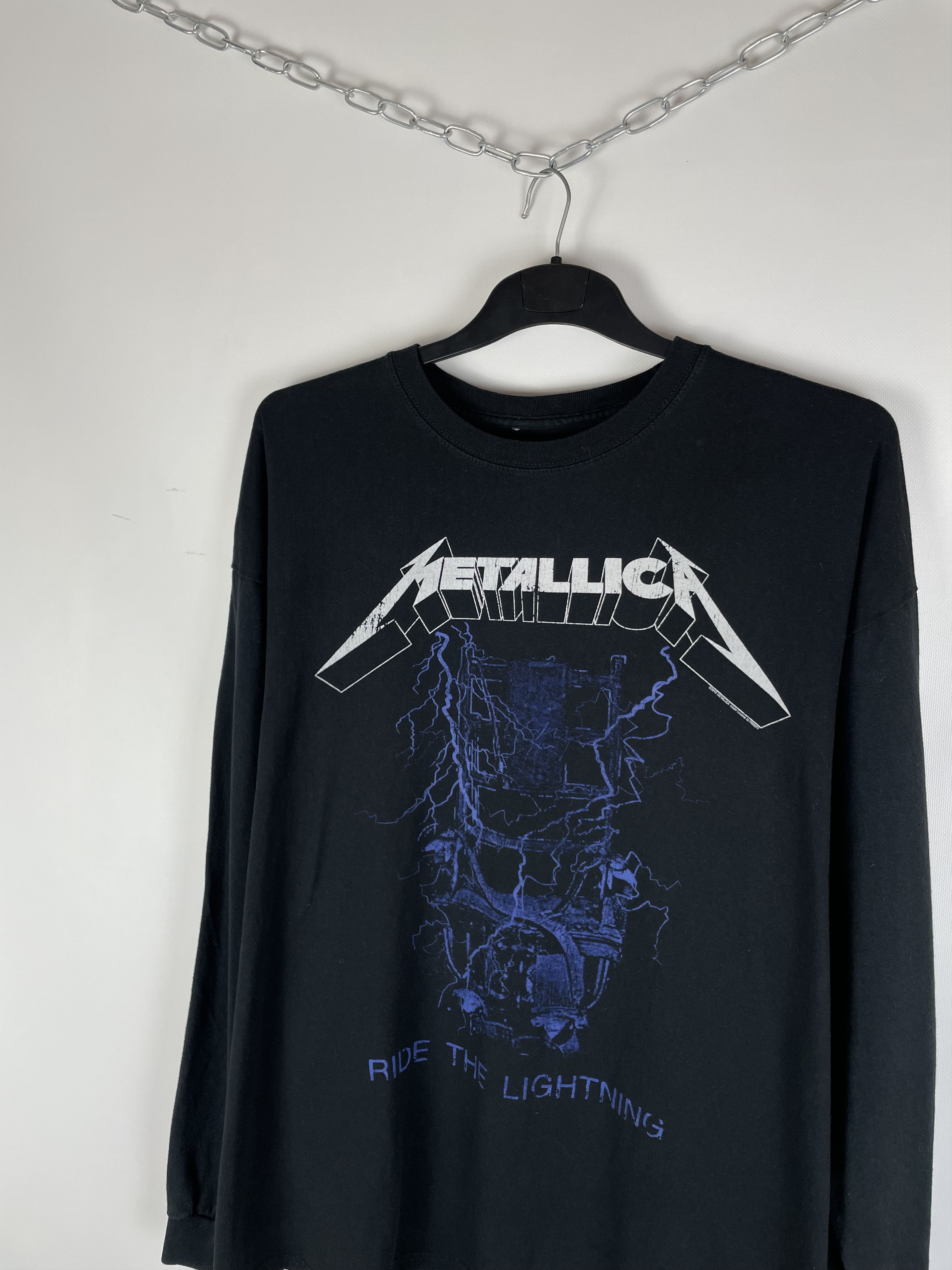 Band Tees Mens Vintage Metallica Long Sleeve Size US XL / EU 56 / 4 - 3 Thumbnail