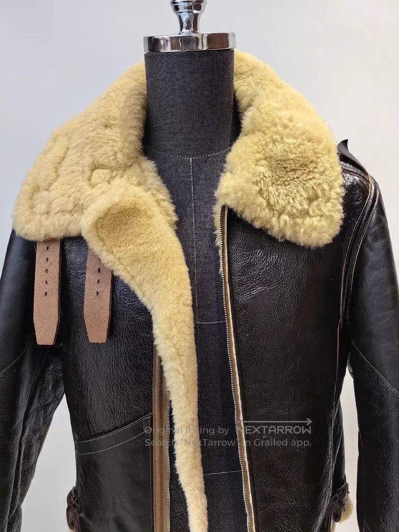 The Real McCoy's The Real McCoys Classic fur integrated flying leather jack Size US XS / EU 42 / 0 - 1 Thumbnail