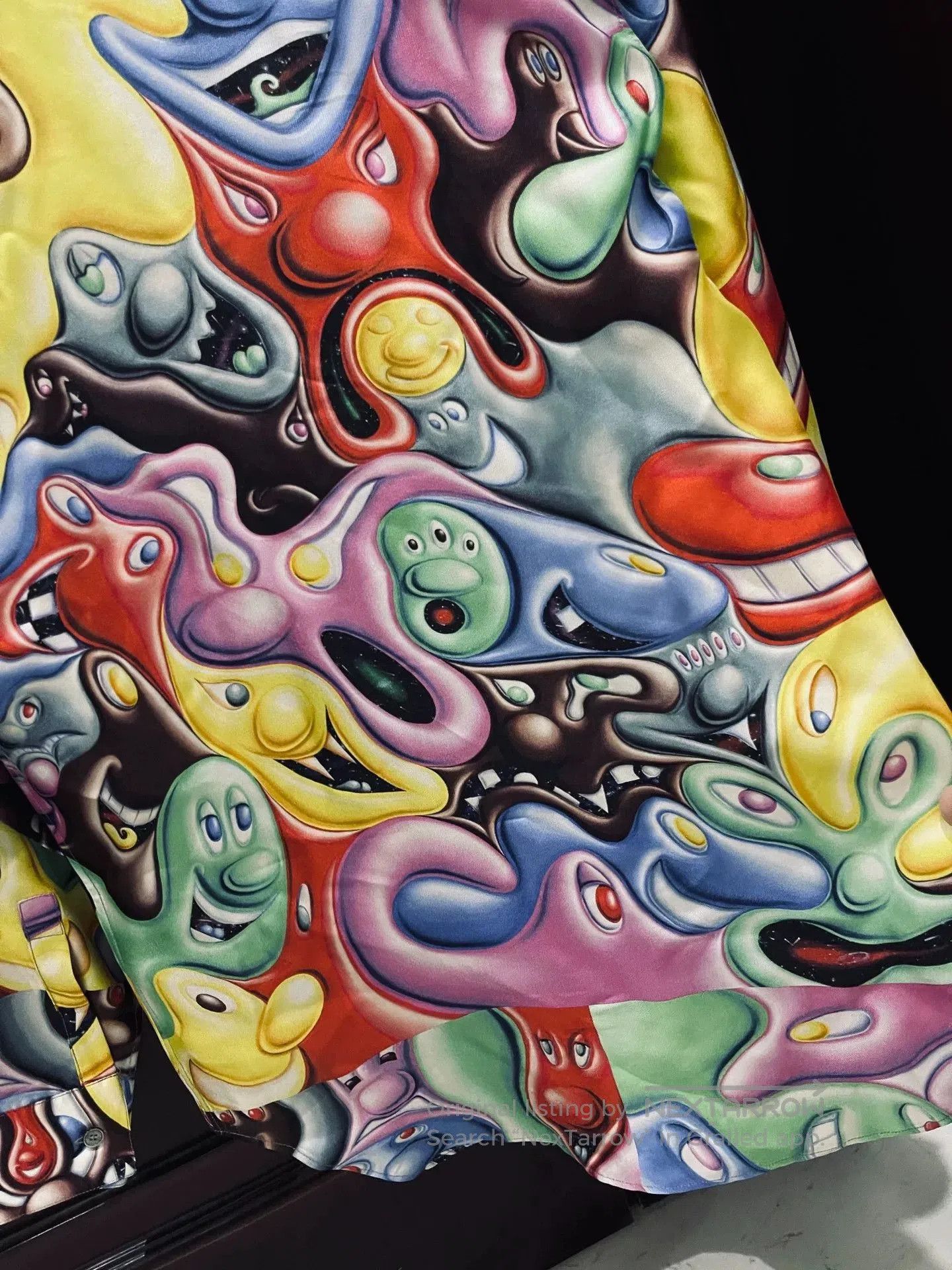 Dior DIOR X Kenny Scharf Silk Shirt. Size US M / EU 48-50 / 2 - 2 Thumbnail