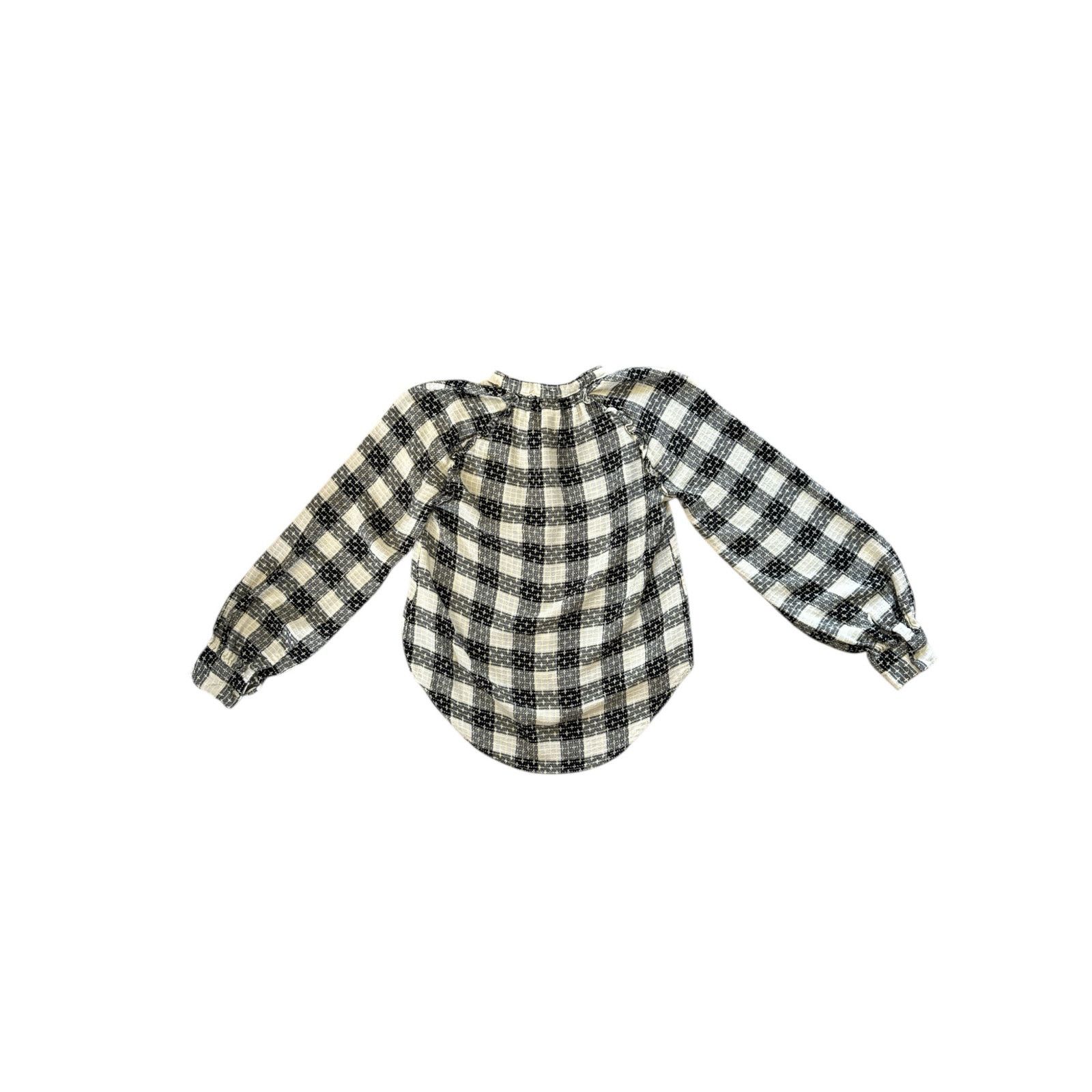 Anthropologie Anthropologie Pilcro Womens Size XS Plaid Buttondown Blouse Size XS / US 0-2 / IT 36-38 - 10 Thumbnail