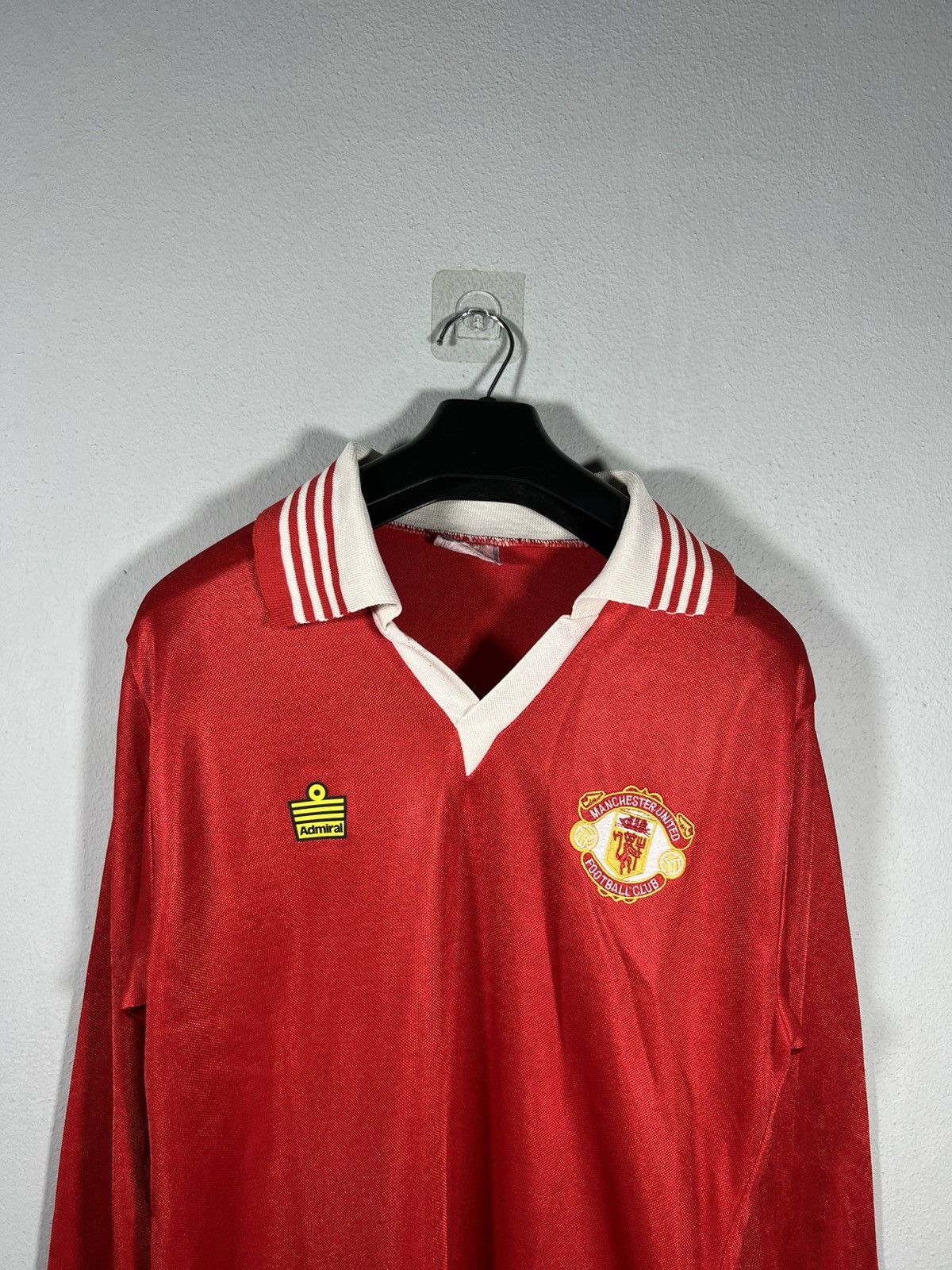 Vintage Vintage 70s Manchester United Admiral Long Sleeve Jersey Size US S / EU 44-46 / 1 - 6 Thumbnail